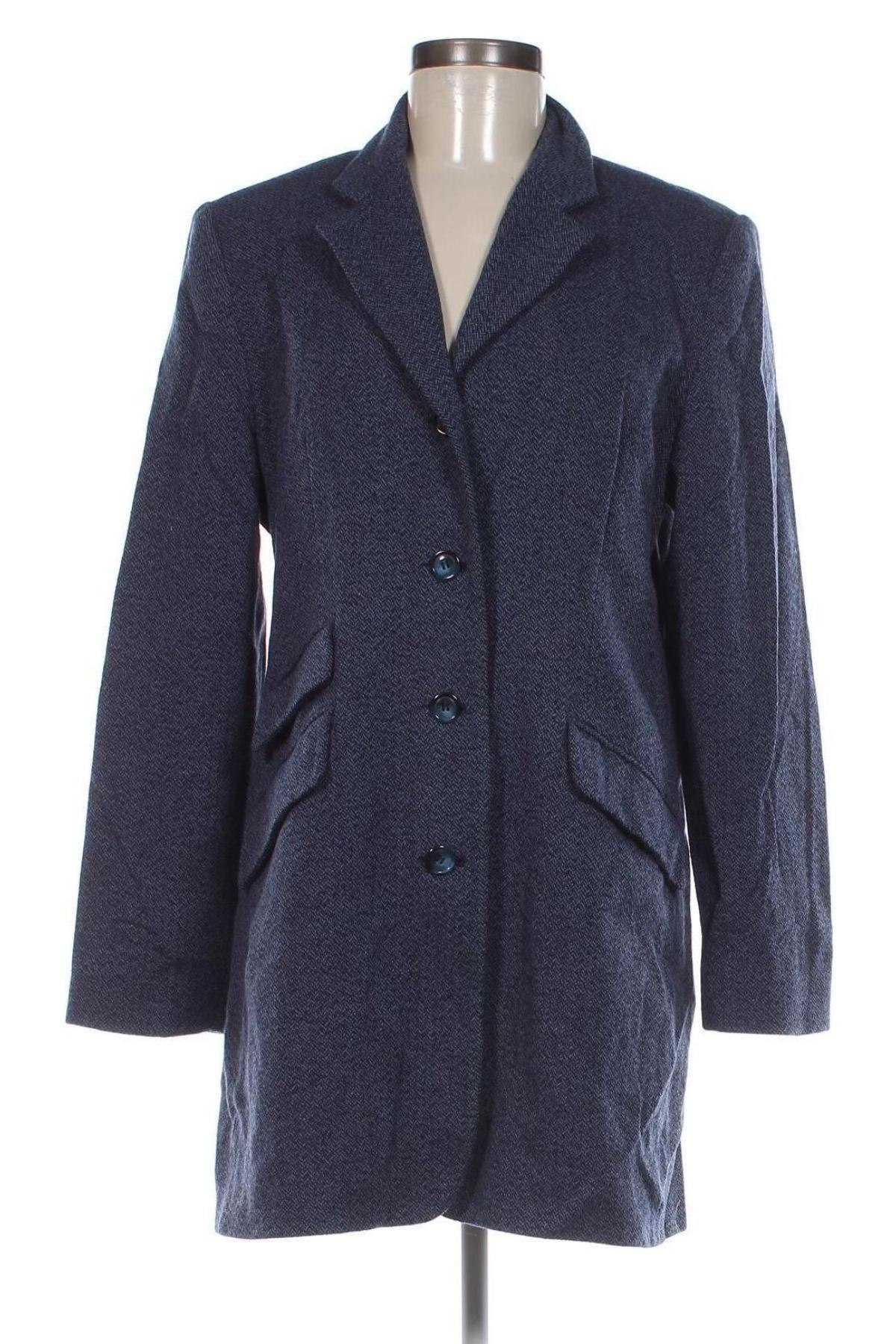 Palton de femei Louben, Mărime M, Culoare Albastru, Preț 120,59 Lei