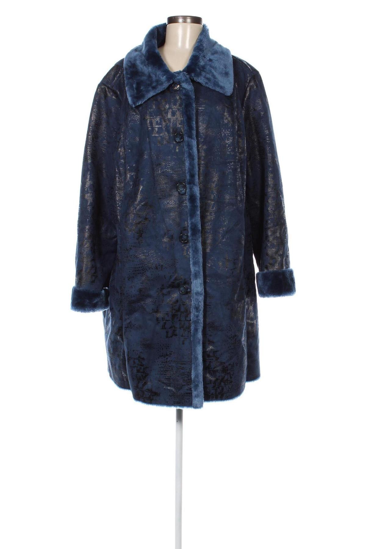 Damenmantel M. Collection, Größe 4XL, Farbe Blau, Preis € 33,51