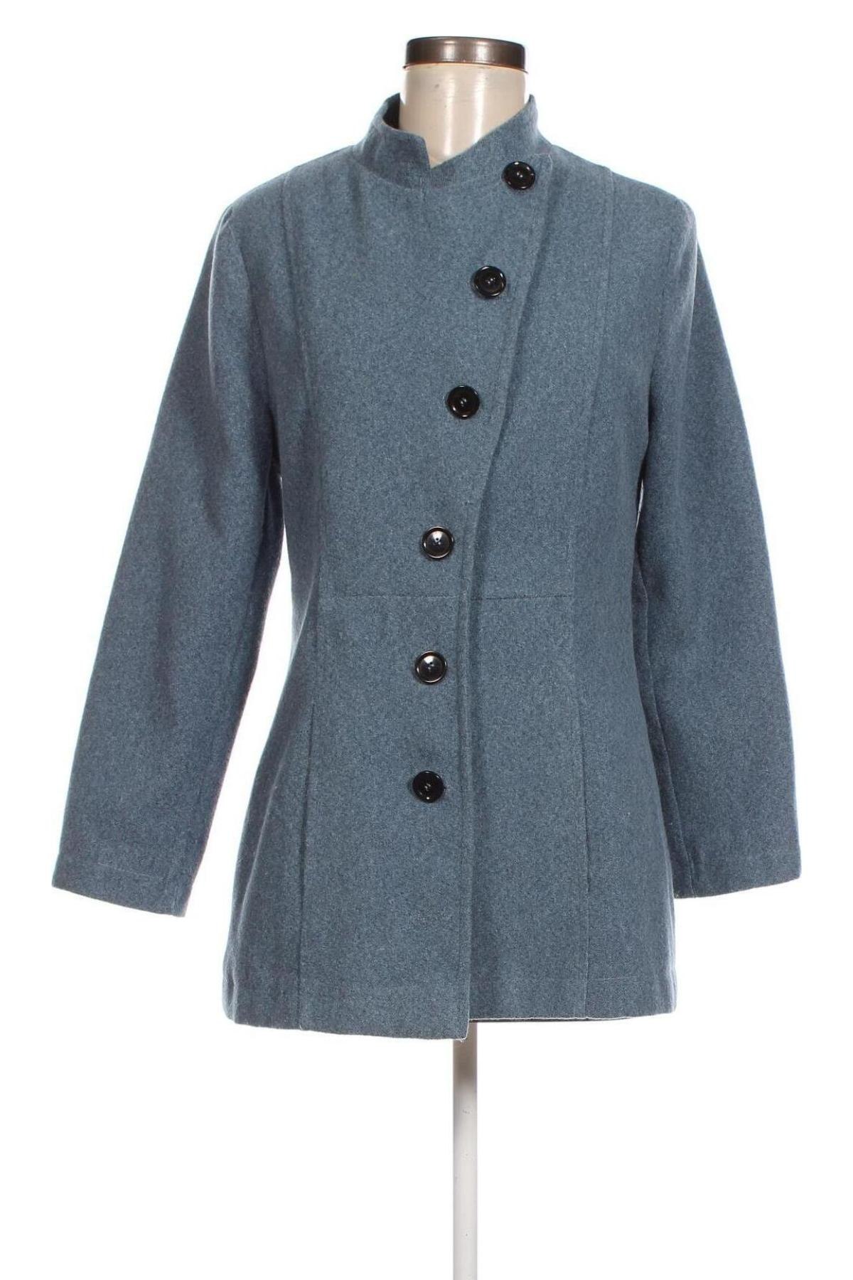 Palton de femei Made In Italy, Mărime M, Culoare Albastru, Preț 197,10 Lei