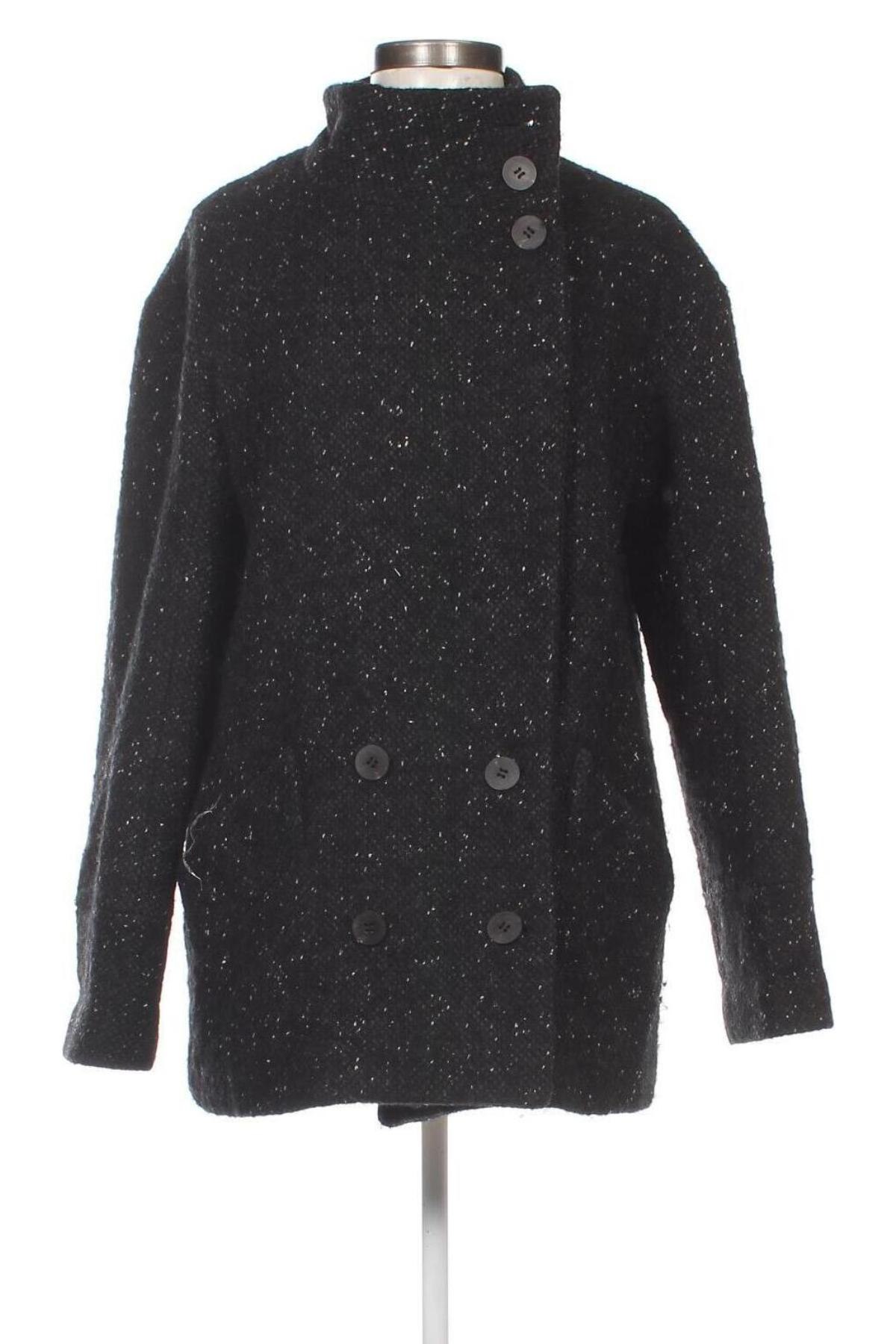Γυναικείο παλτό Mango, Μέγεθος M, Χρώμα Μαύρο, Τιμή 31,86 €