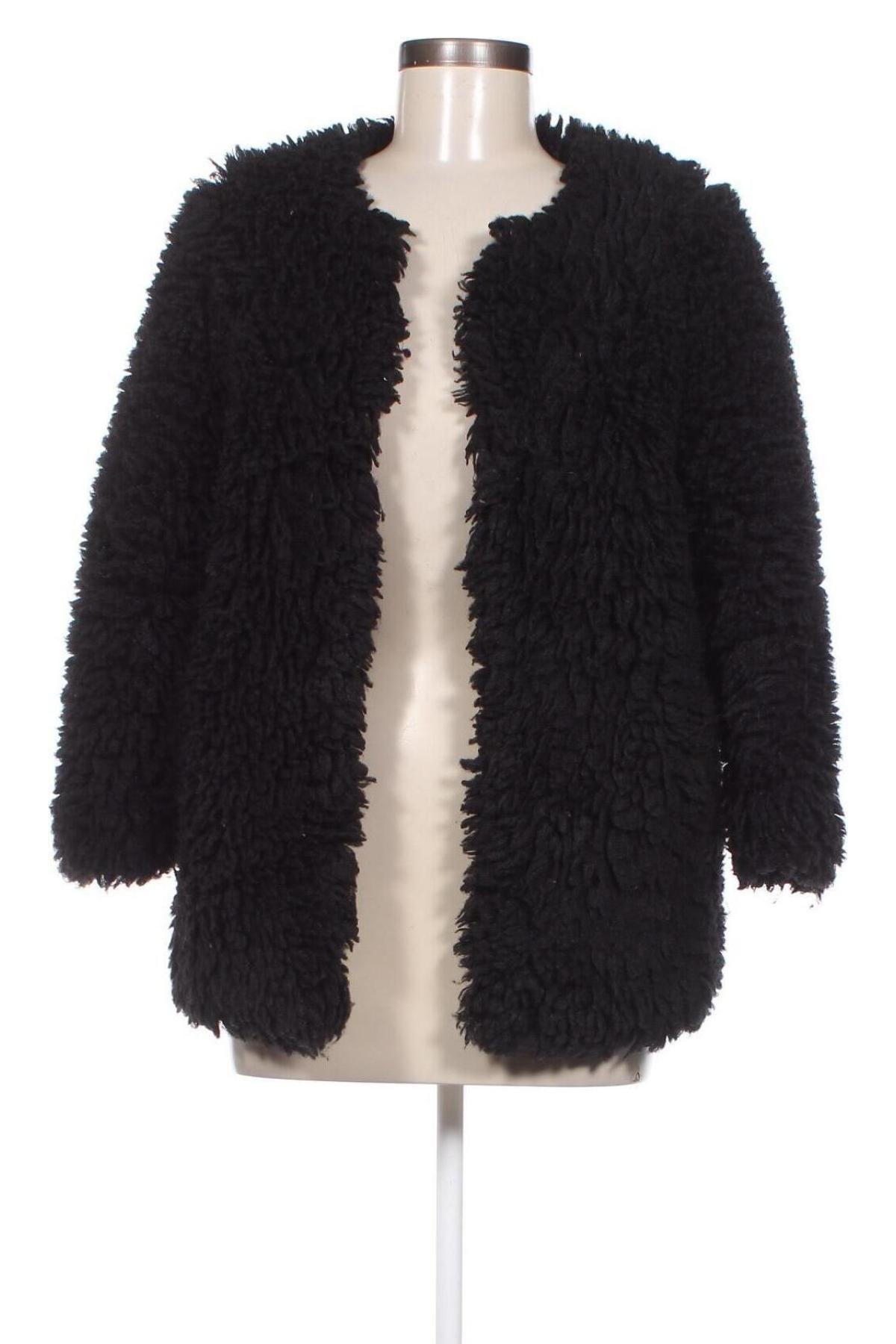 Дамско палто Mango, Размер XS, Цвят Черен, Цена 51,50 лв.