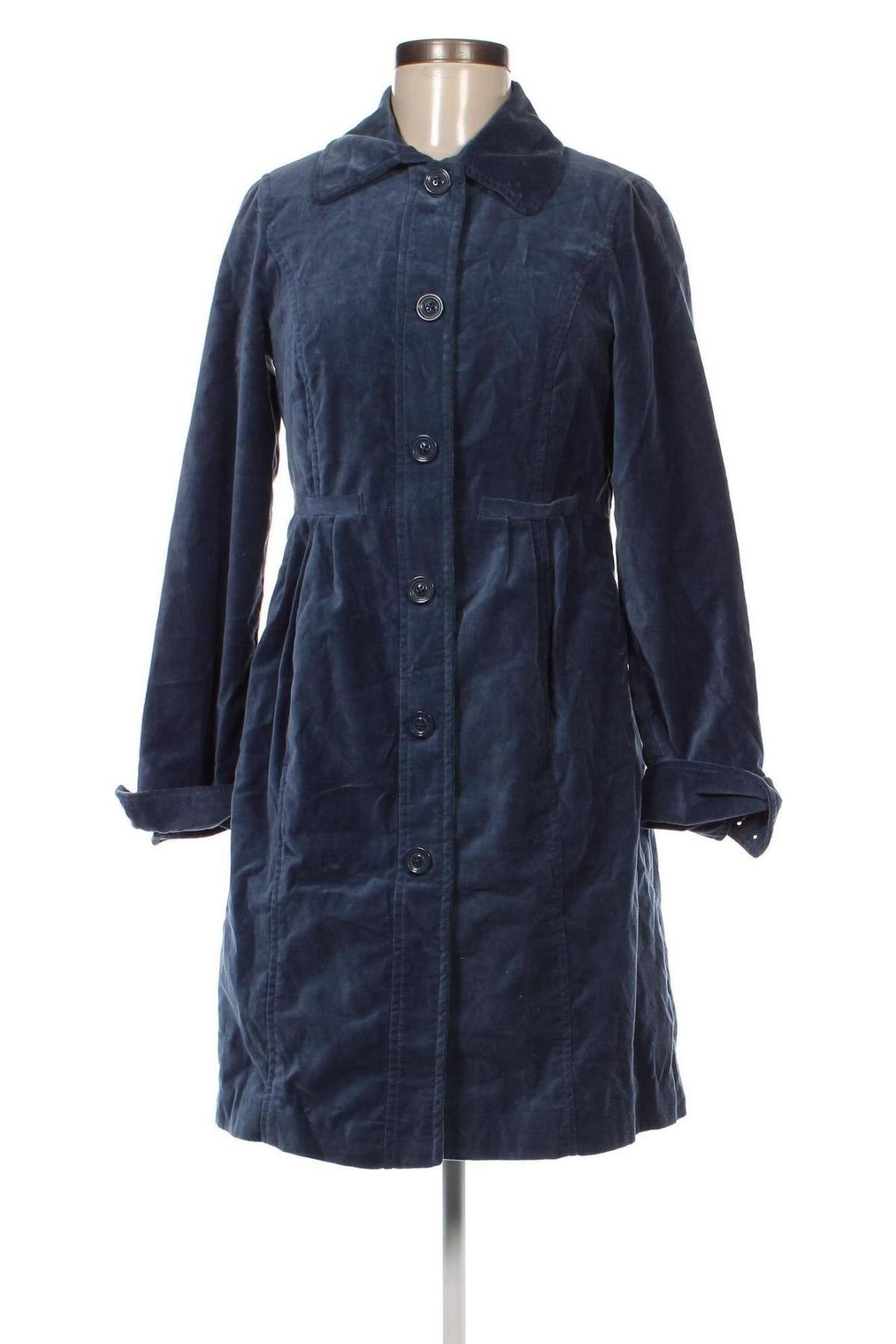 Γυναικείο παλτό Monsoon, Μέγεθος M, Χρώμα Μπλέ, Τιμή 11,43 €