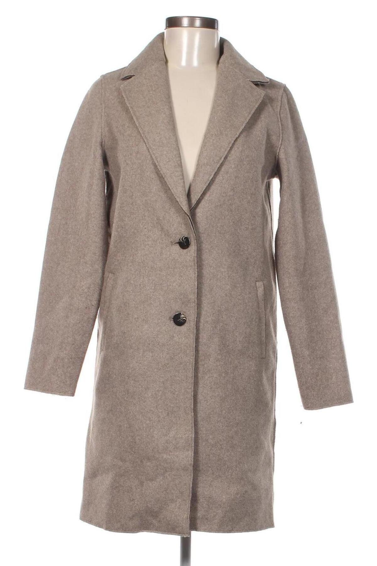 Palton de femei ONLY, Mărime XS, Culoare Maro, Preț 72,37 Lei