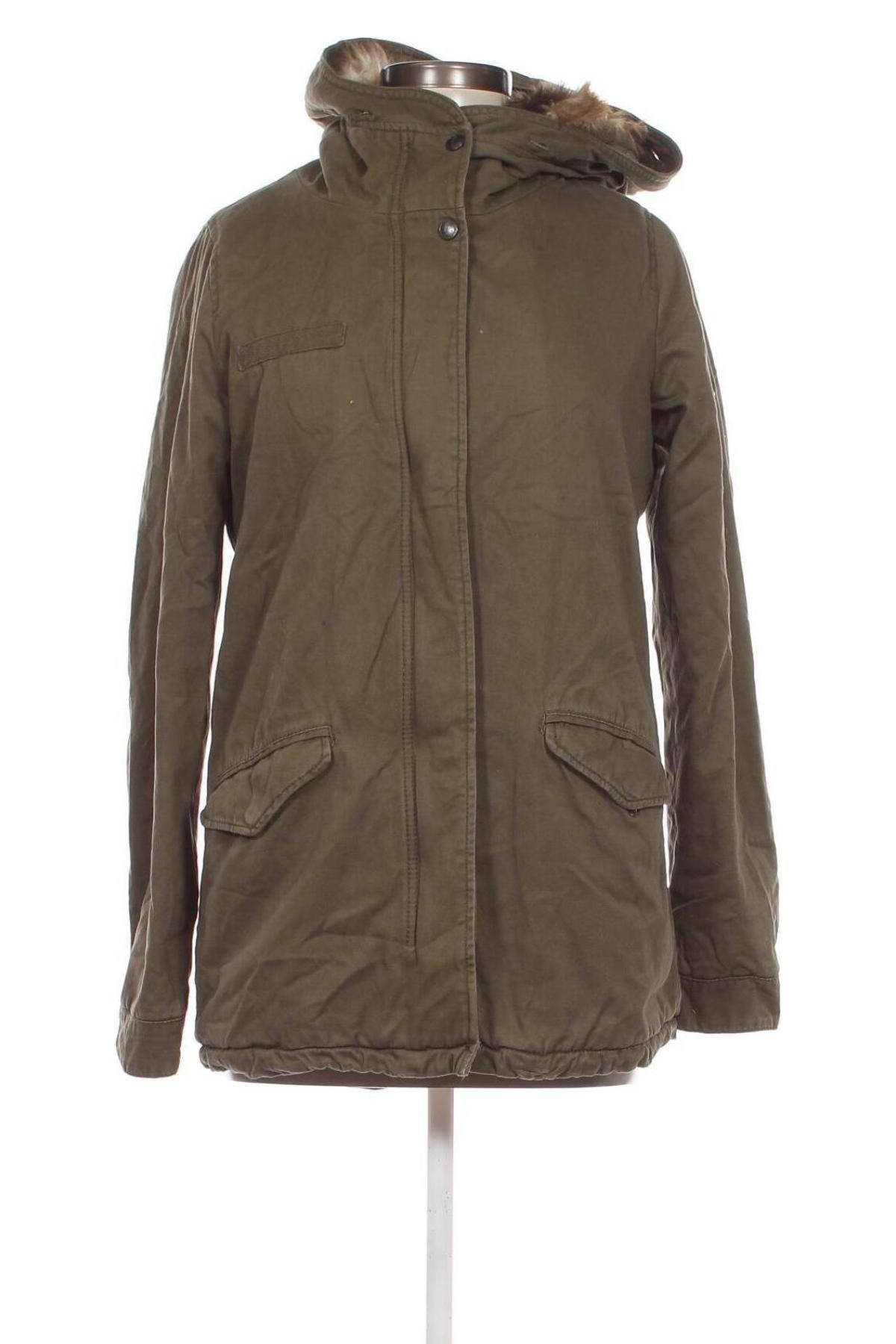 Γυναικείο παλτό ONLY, Μέγεθος S, Χρώμα Πράσινο, Τιμή 22,45 €