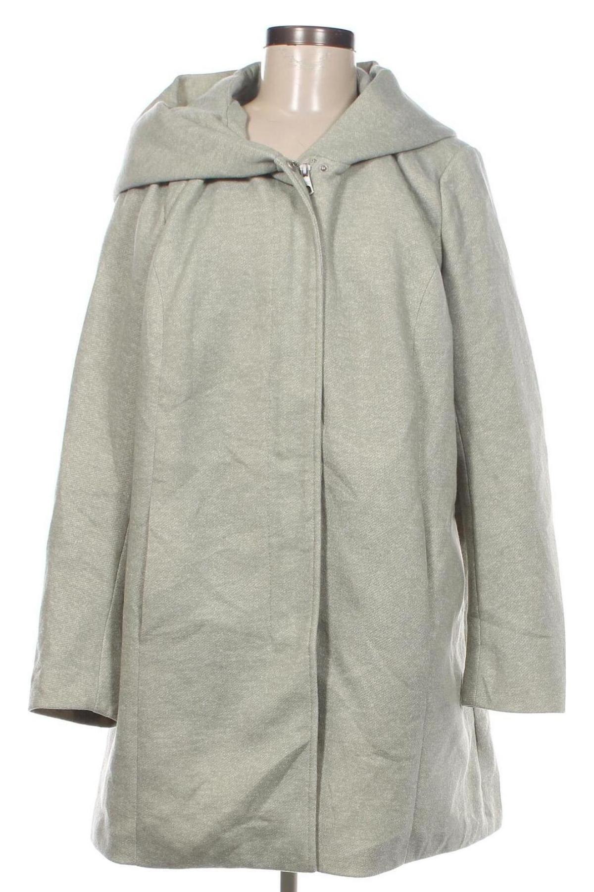 Γυναικείο παλτό ONLY Carmakoma, Μέγεθος L, Χρώμα Πράσινο, Τιμή 19,05 €