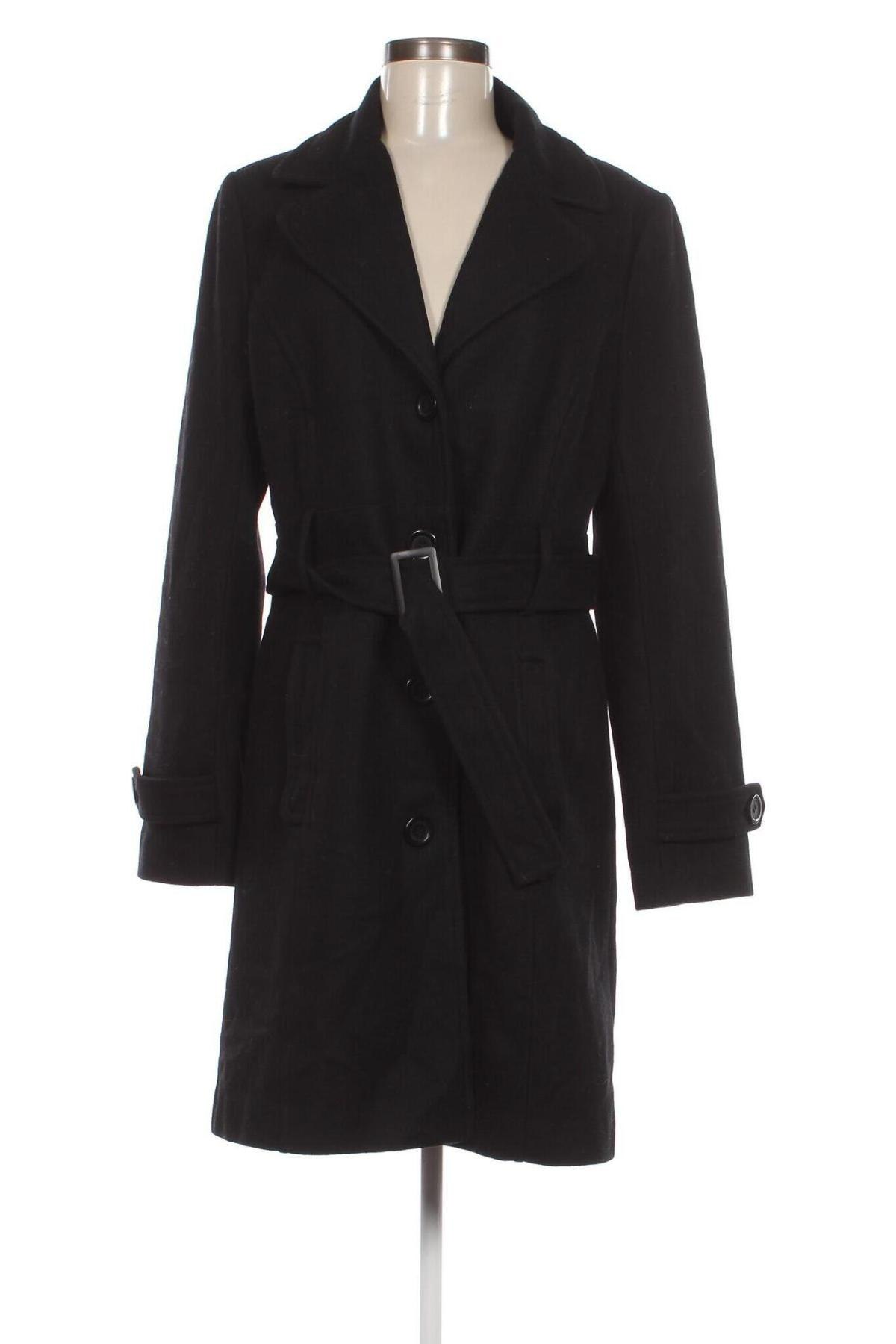 Palton de femei Pimkie, Mărime M, Culoare Negru, Preț 175,99 Lei