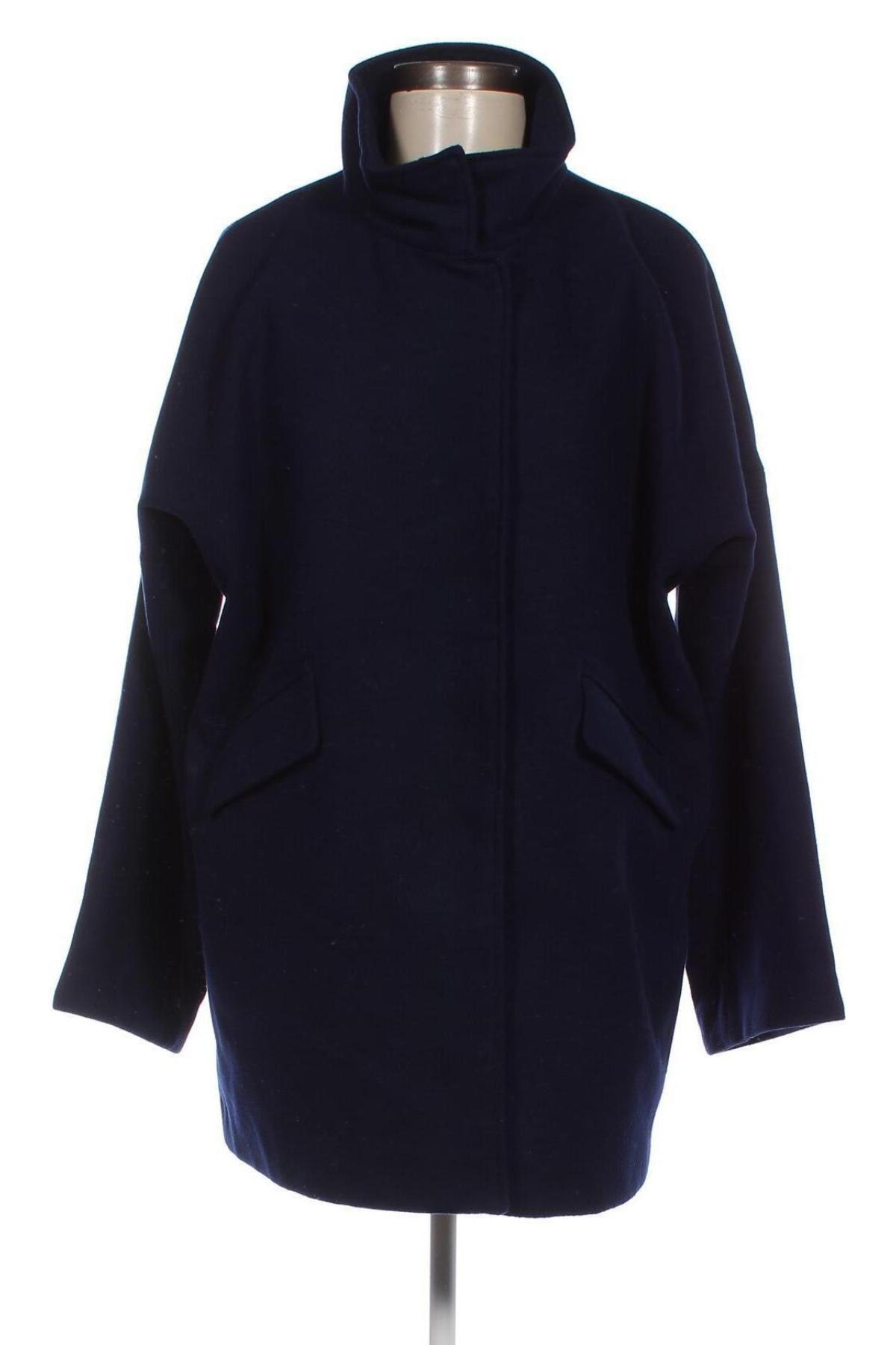 Γυναικείο παλτό Promod, Μέγεθος S, Χρώμα Μπλέ, Τιμή 22,89 €