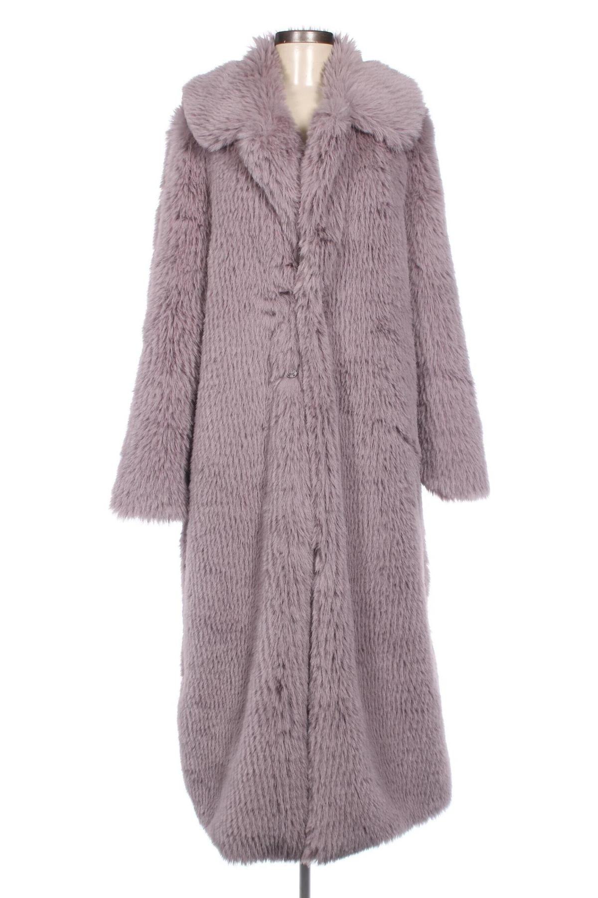 Дамско палто SHEIN, Размер L, Цвят Лилав, Цена 59,92 лв.