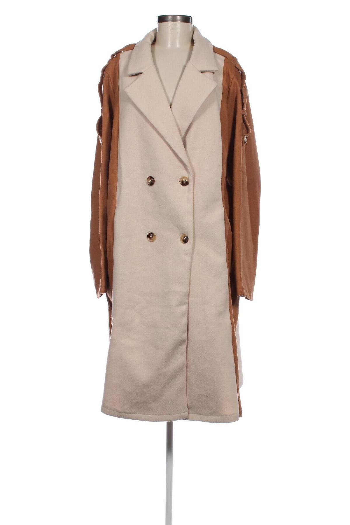 Дамско палто SHEIN, Размер XXL, Цвят Многоцветен, Цена 53,50 лв.