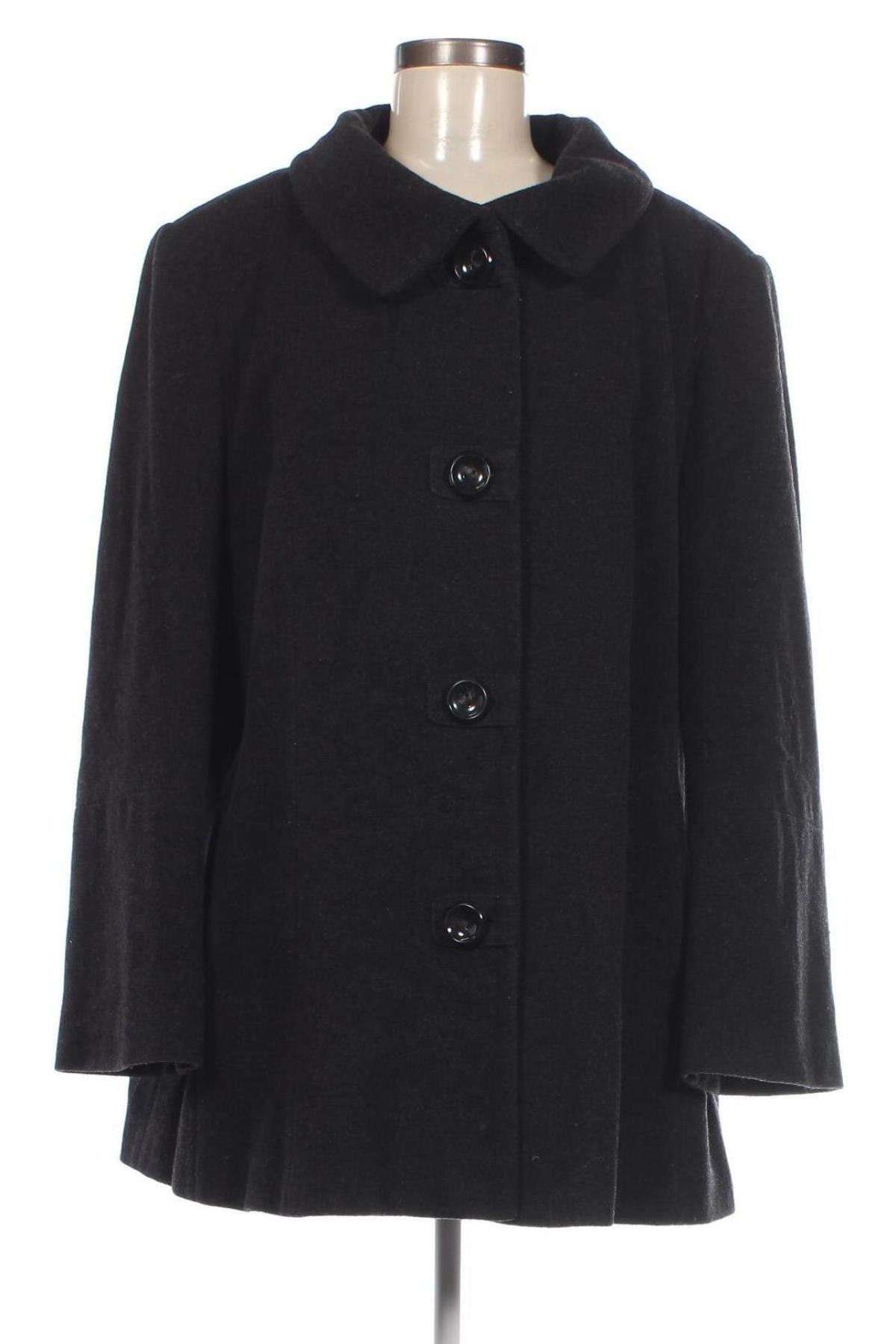 Γυναικείο παλτό Samoon By Gerry Weber, Μέγεθος XXL, Χρώμα Μαύρο, Τιμή 34,15 €
