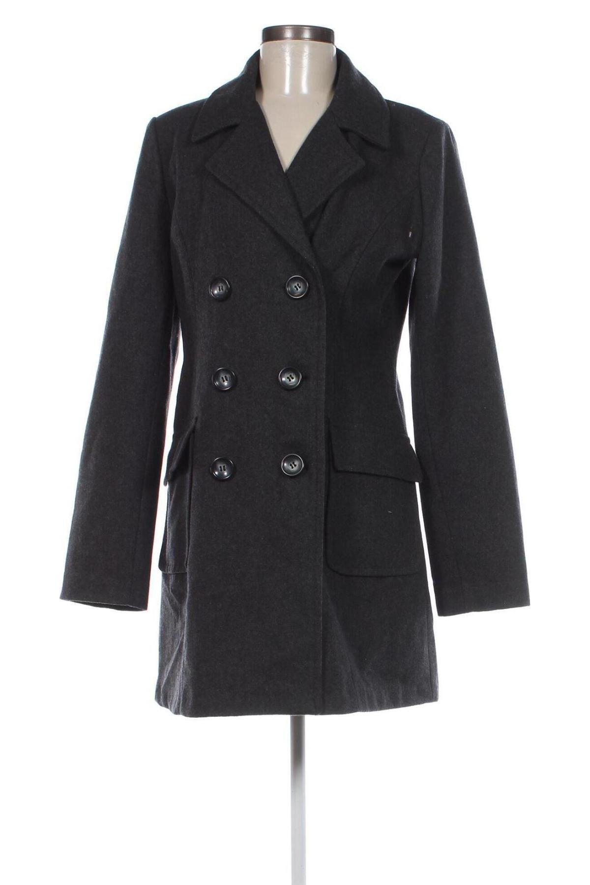 Дамско палто Sisters Point, Размер L, Цвят Сив, Цена 41,44 лв.