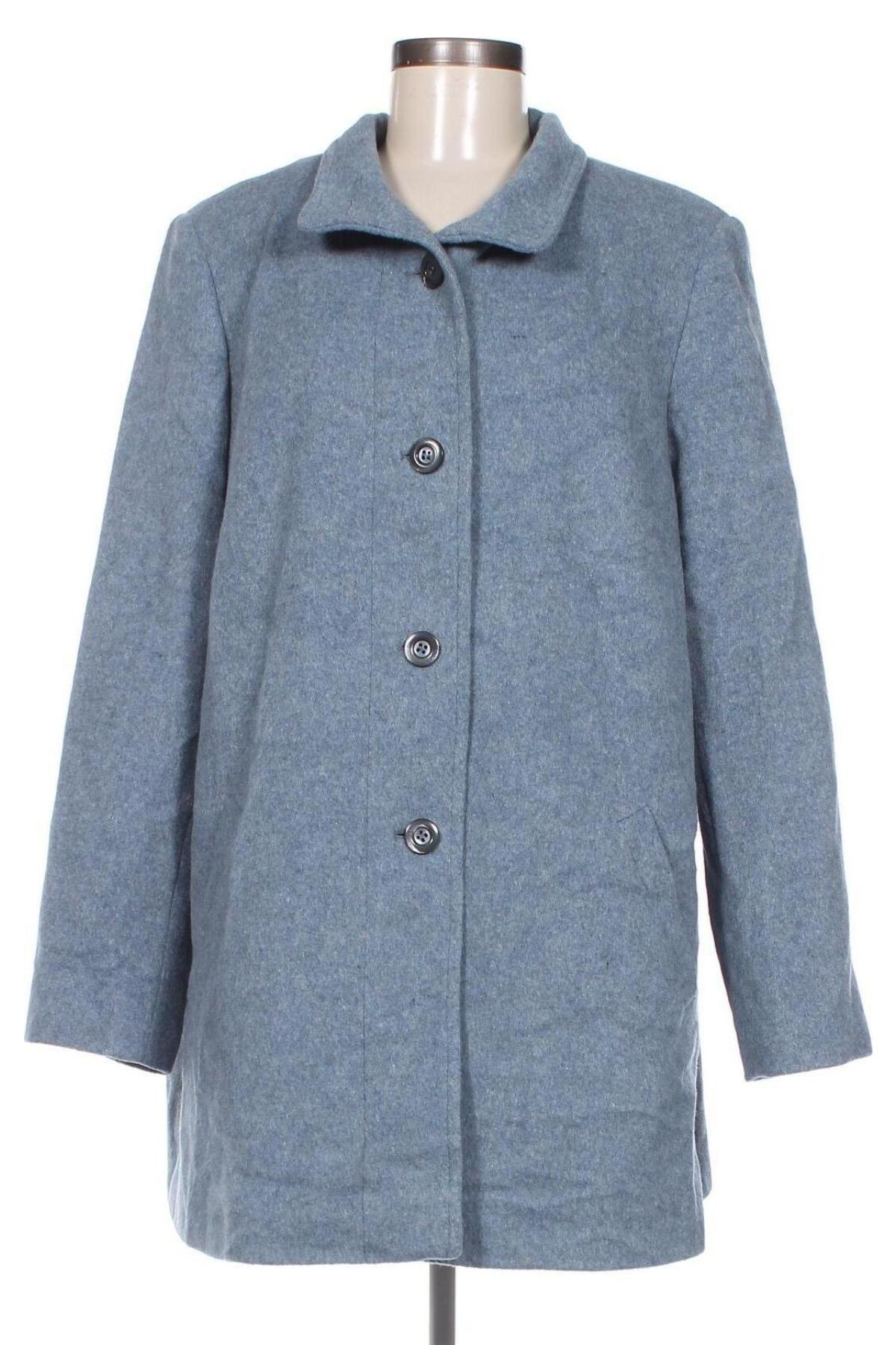 Γυναικείο παλτό St. Barth, Μέγεθος M, Χρώμα Μπλέ, Τιμή 22,89 €