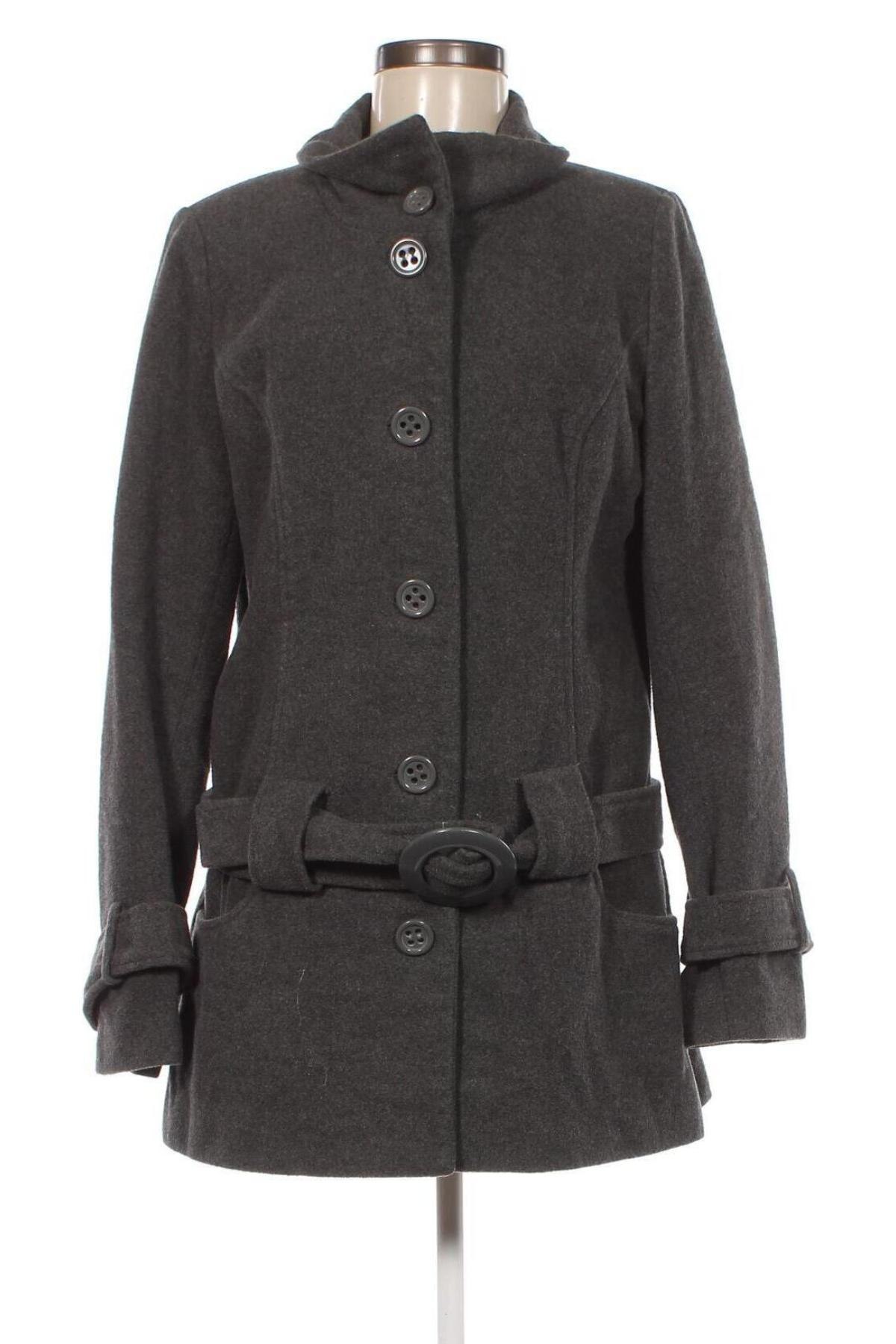 Дамско палто Trend, Размер S, Цвят Сив, Цена 53,50 лв.