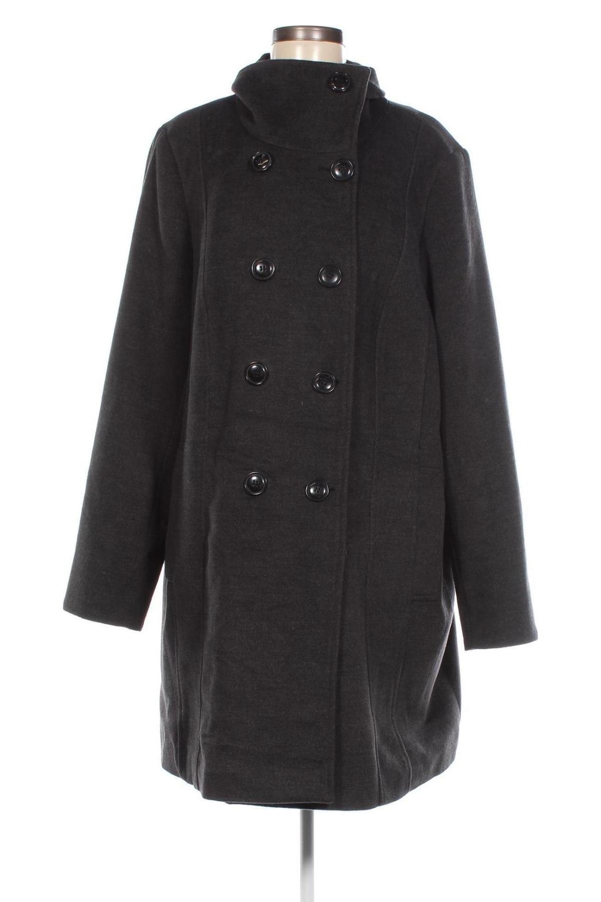 Γυναικείο παλτό Ulla Popken, Μέγεθος XL, Χρώμα Γκρί, Τιμή 22,89 €