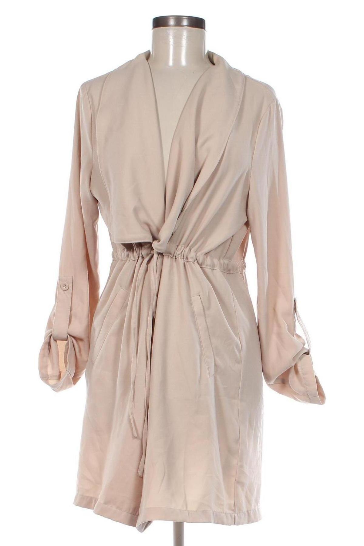 Damenmantel Vero Moda, Größe M, Farbe Beige, Preis 13,36 €