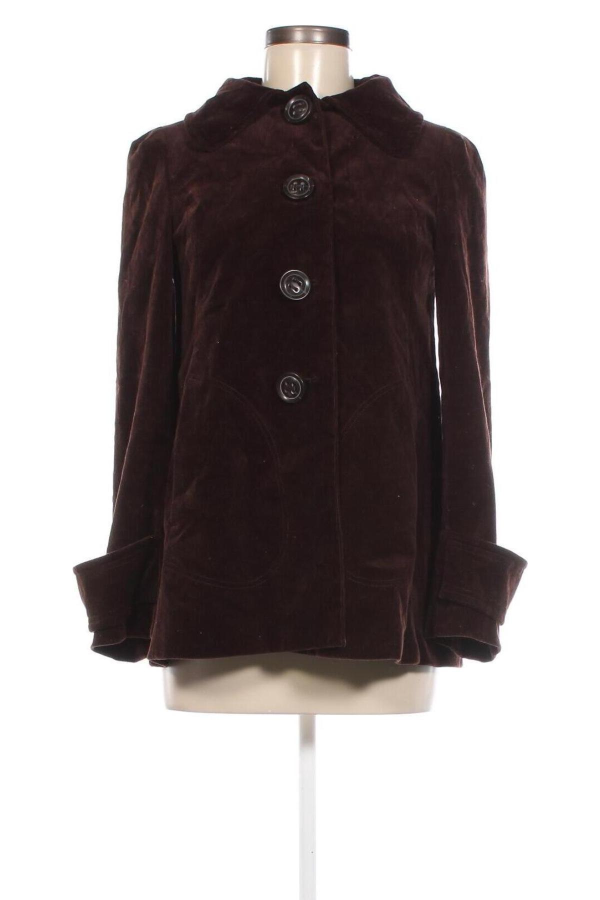 Damenmantel Zara, Größe S, Farbe Braun, Preis 15,62 €