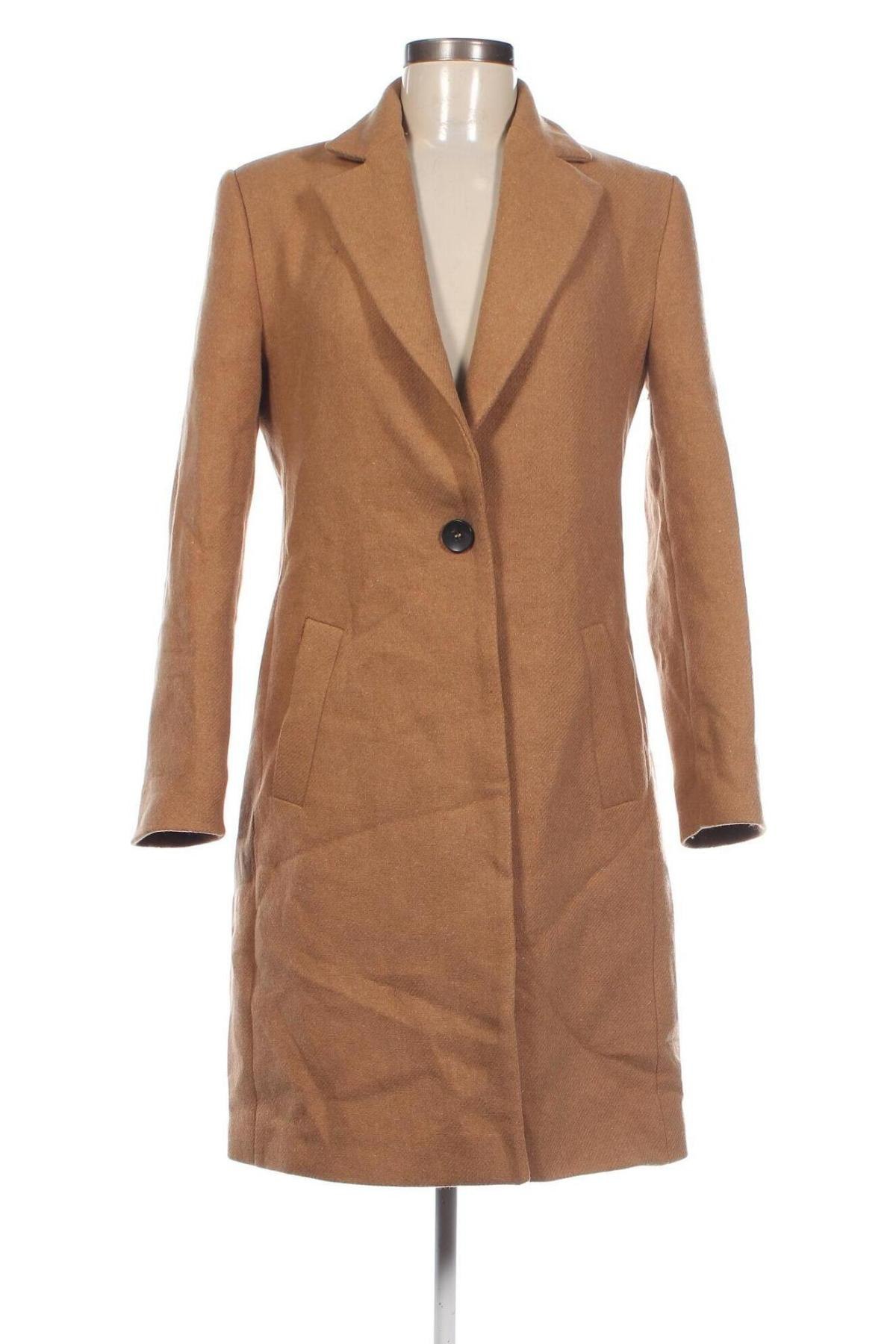 Γυναικείο παλτό Zara, Μέγεθος M, Χρώμα  Μπέζ, Τιμή 23,55 €