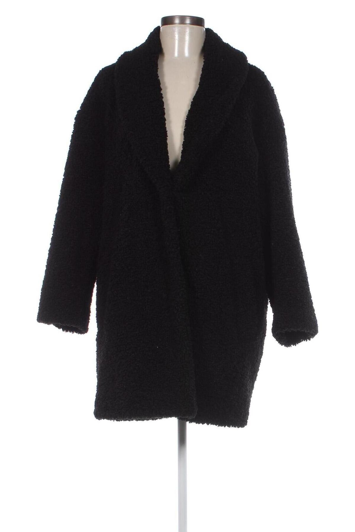 Palton de femei Zara, Mărime M, Culoare Negru, Preț 118,55 Lei