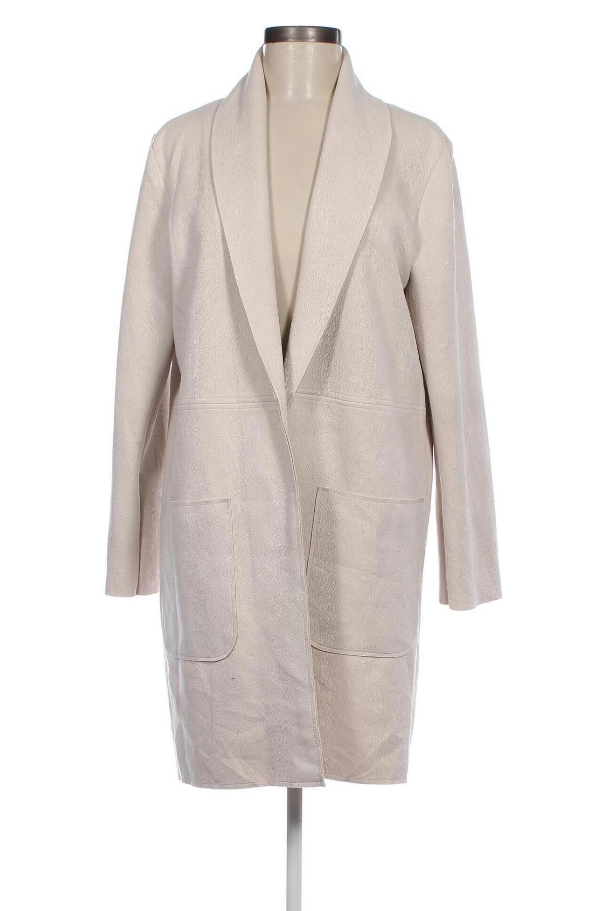 Palton de femei Zara, Mărime M, Culoare Bej, Preț 72,37 Lei