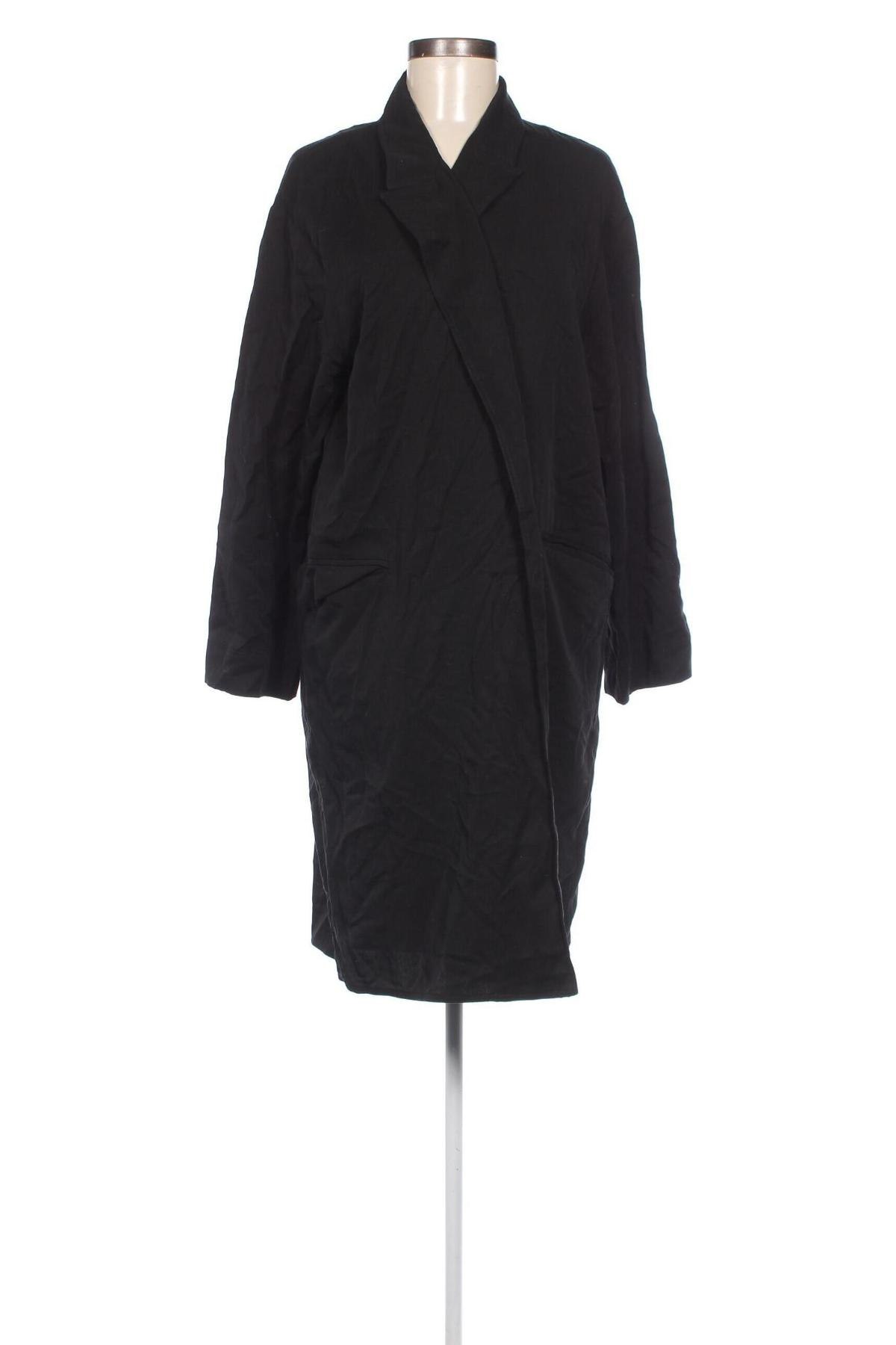 Női kabát Zara, Méret L, Szín Fekete, Ár 5 581 Ft