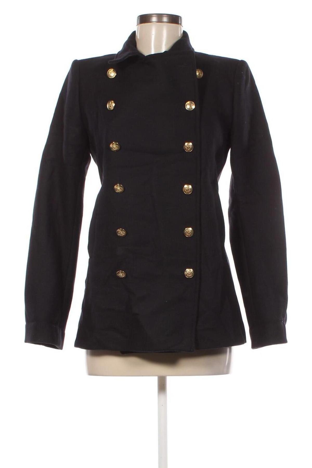 Γυναικείο παλτό Zara, Μέγεθος M, Χρώμα Μπλέ, Τιμή 23,55 €