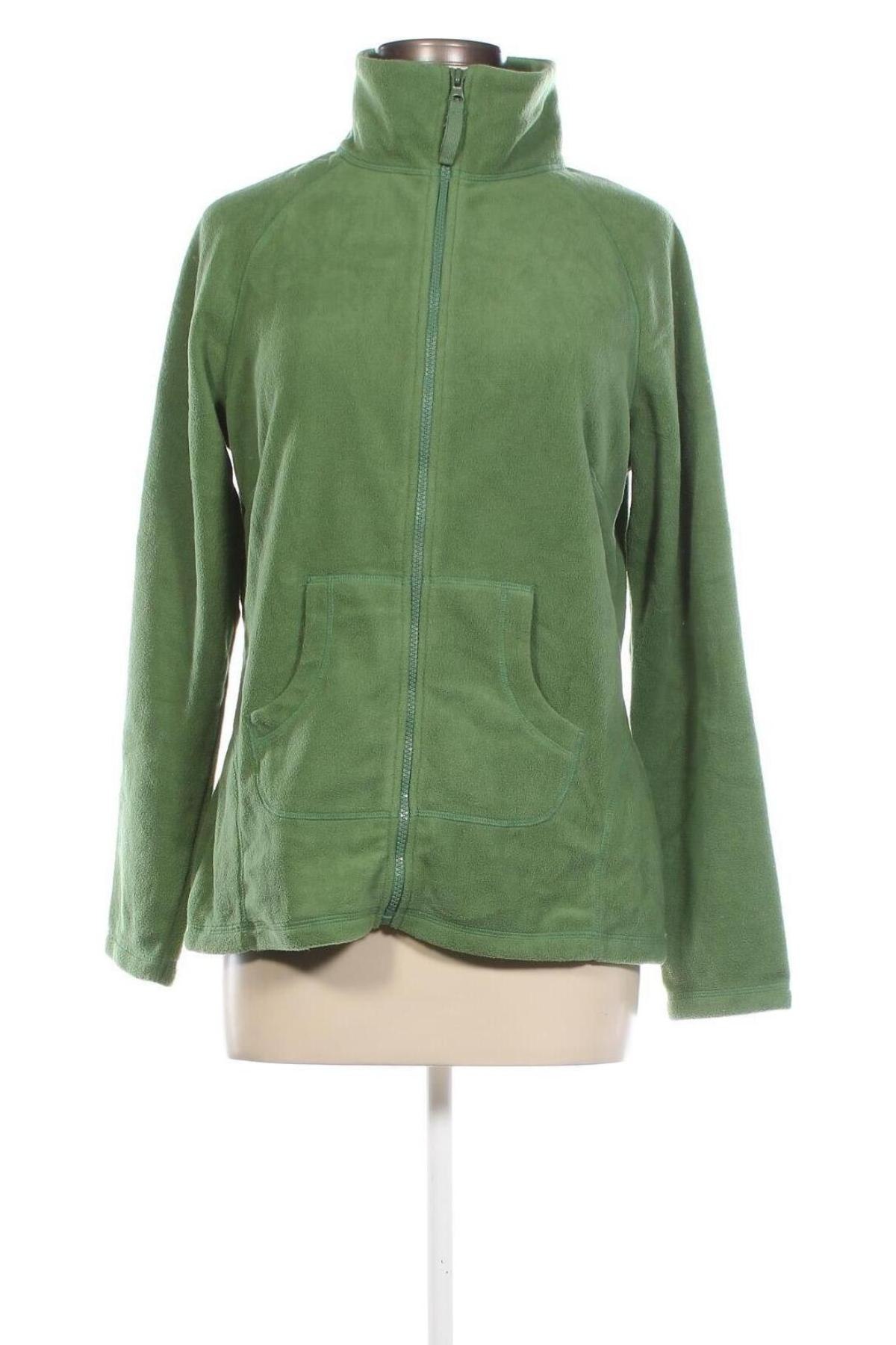 Damen Fleece Oberteil , Größe M, Farbe Grün, Preis € 6,79