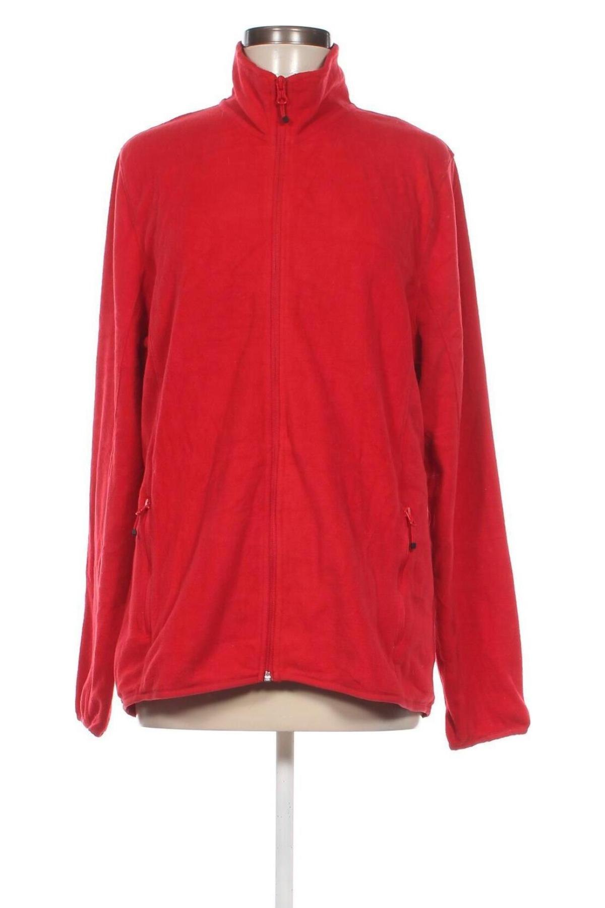 Damen Fleece Oberteil  Clique, Größe XL, Farbe Rot, Preis 8,96 €
