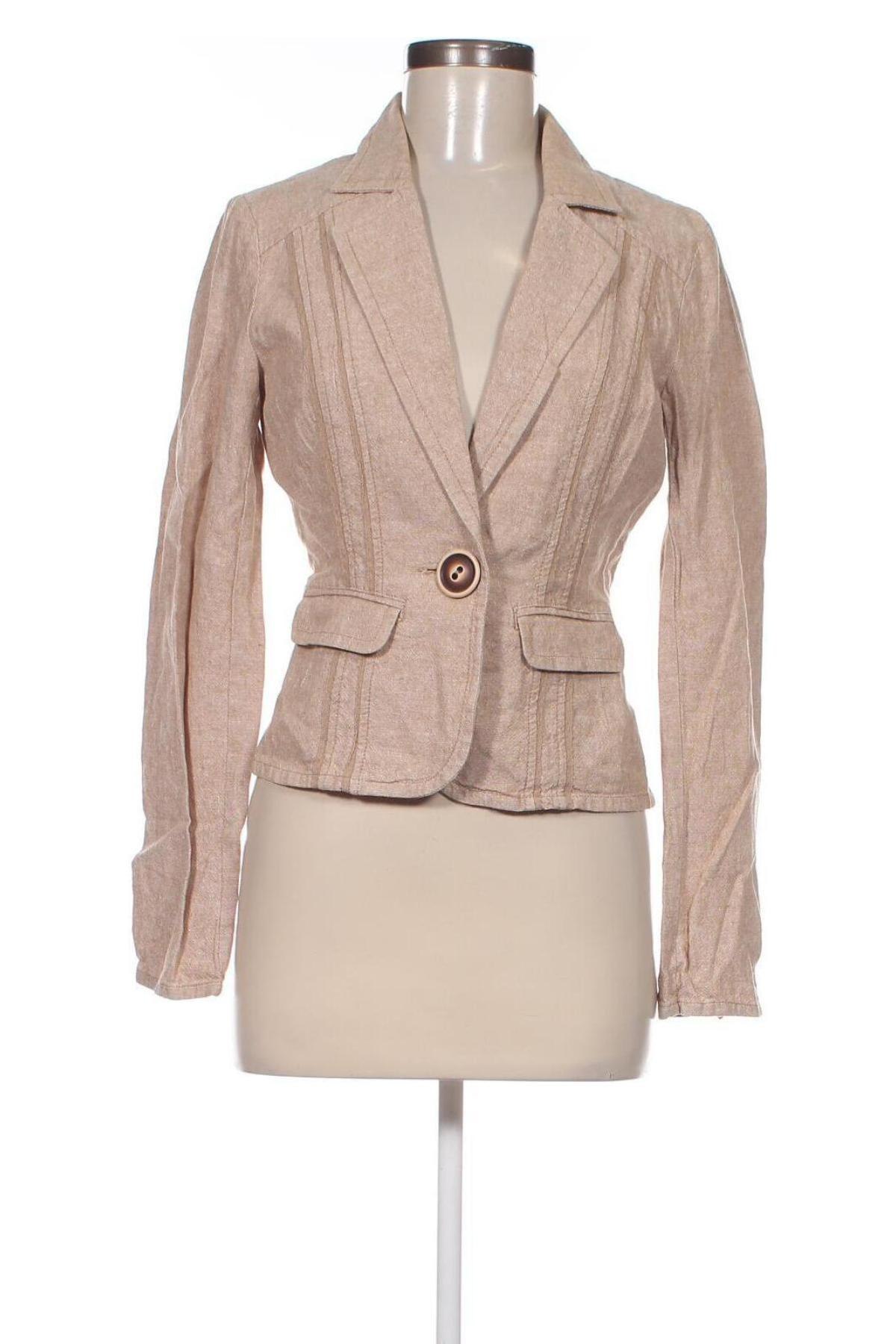 Damen Blazer, Größe S, Farbe Beige, Preis 30,99 €