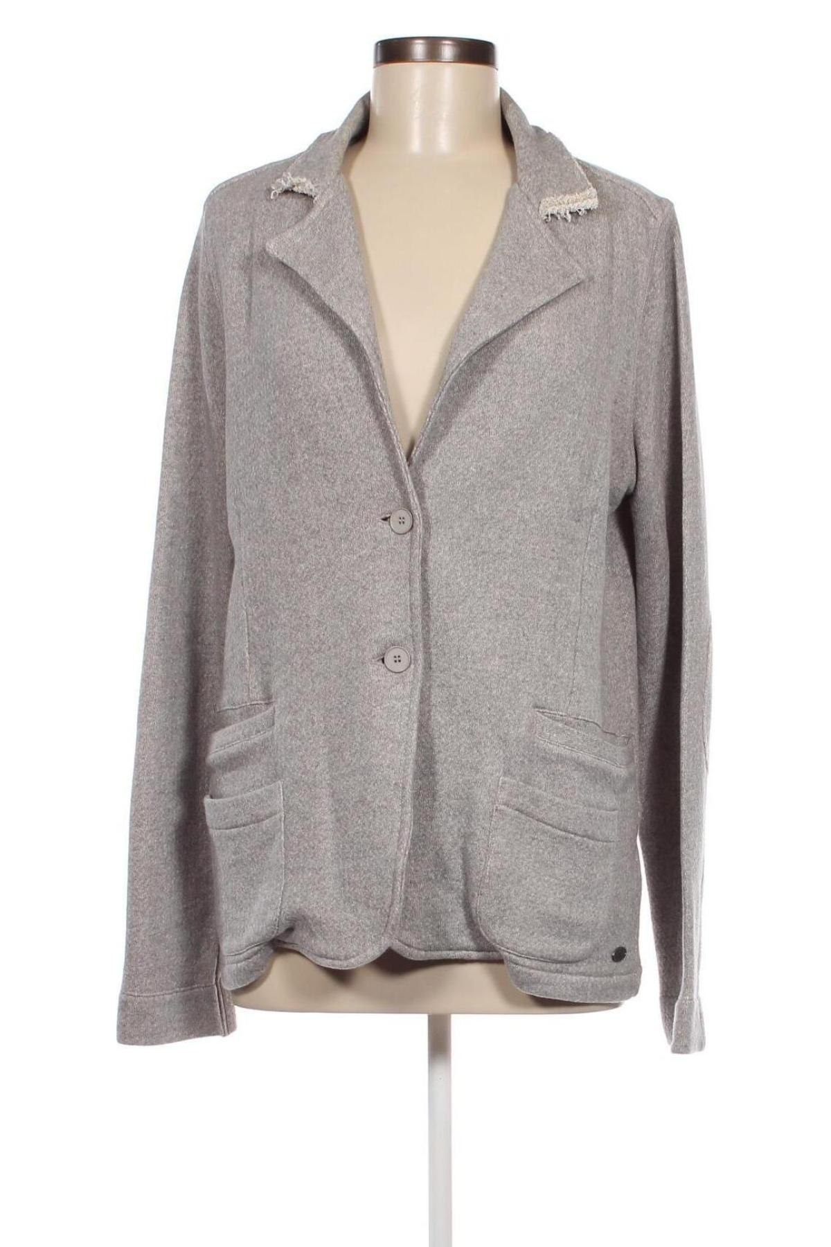 Damen Blazer Carola Van Benthum, Größe L, Farbe Grau, Preis € 10,80