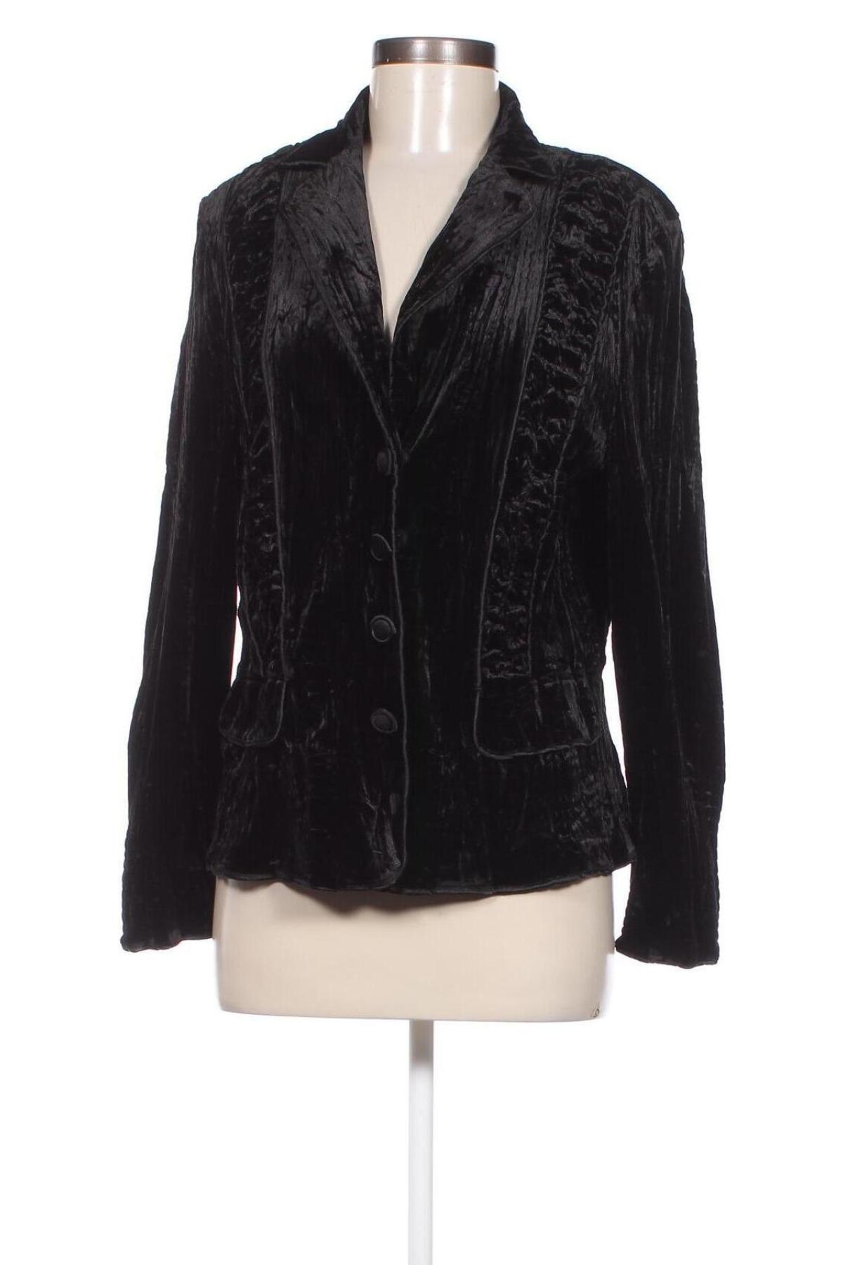 Γυναικείο σακάκι Gerry Weber, Μέγεθος M, Χρώμα Μαύρο, Τιμή 31,46 €