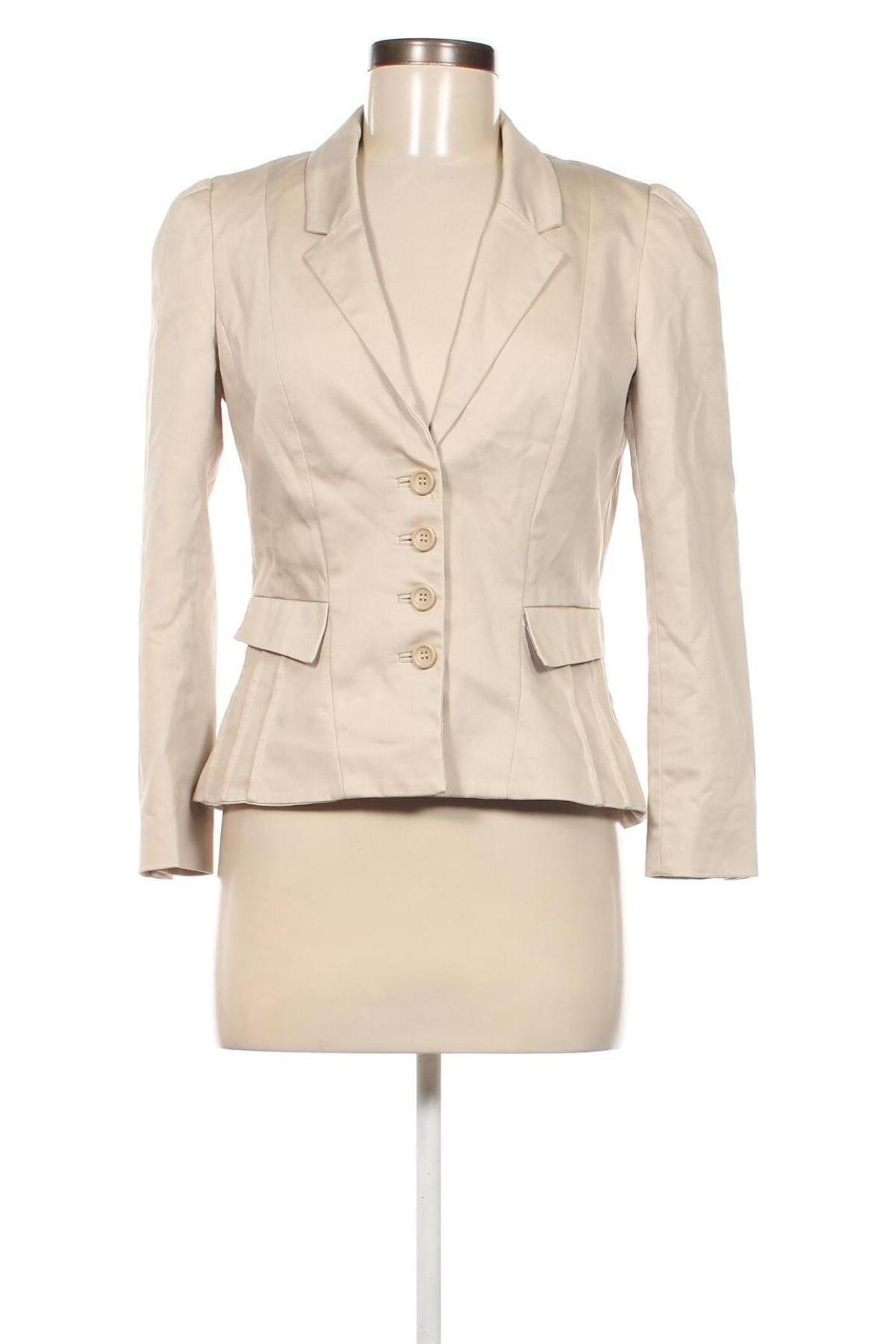 Γυναικείο σακάκι H&M, Μέγεθος M, Χρώμα  Μπέζ, Τιμή 15,28 €