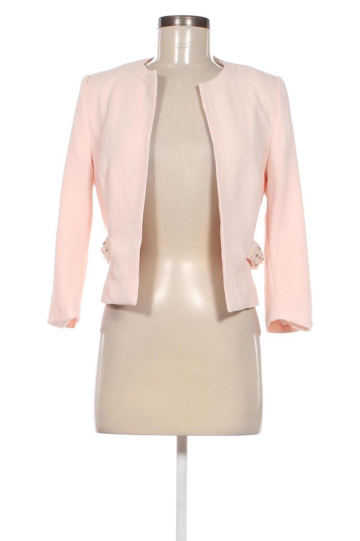 Дамско сако K-design, Размер M, Цвят Розов, Цена 19,80 лв.