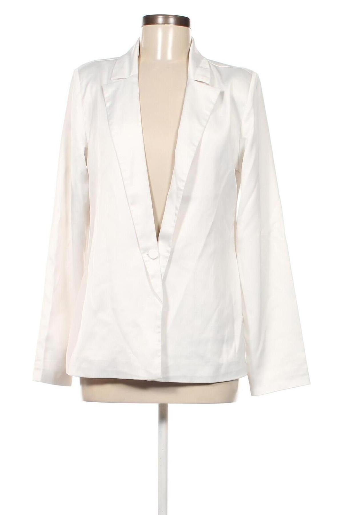 Γυναικείο σακάκι NA-KD, Μέγεθος S, Χρώμα Λευκό, Τιμή 18,41 €