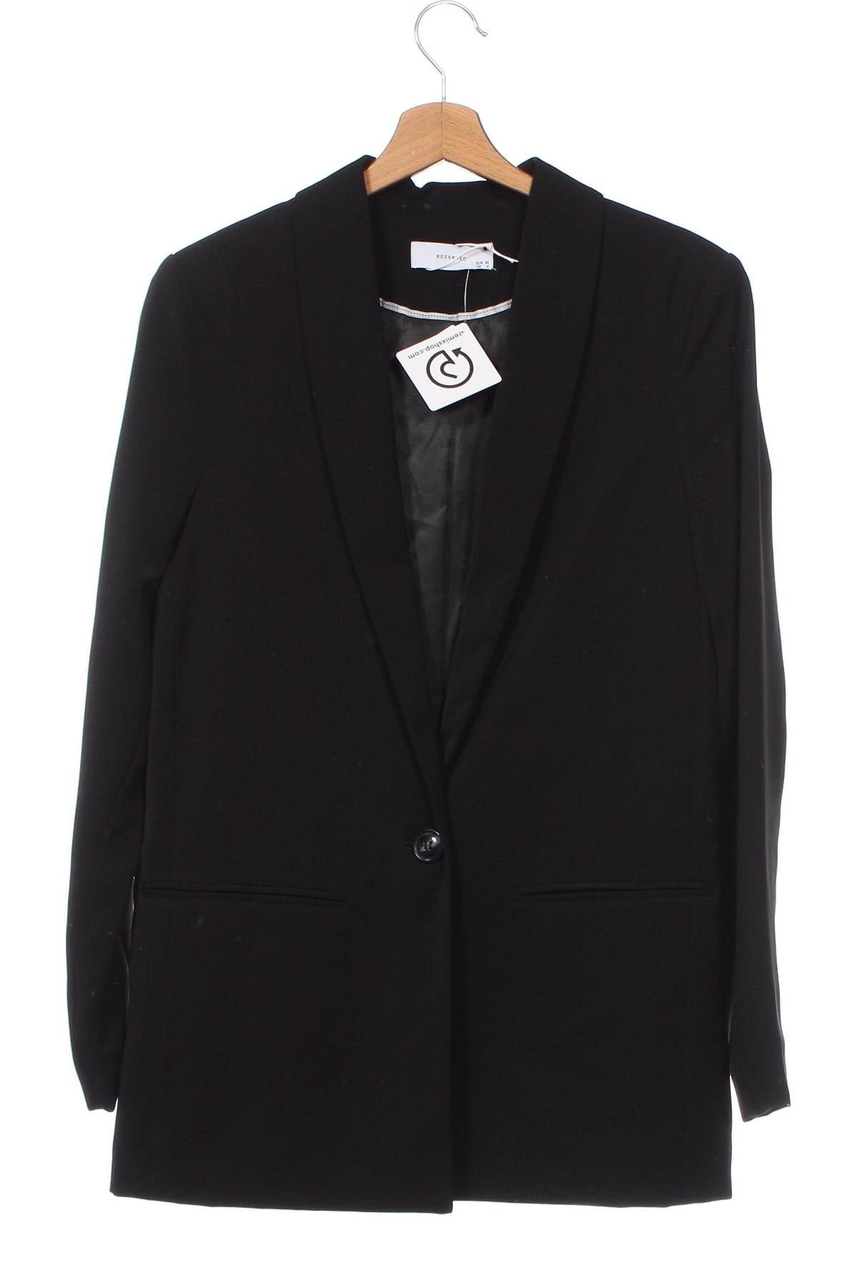 Damen Blazer Reserved, Größe XS, Farbe Schwarz, Preis € 14,95