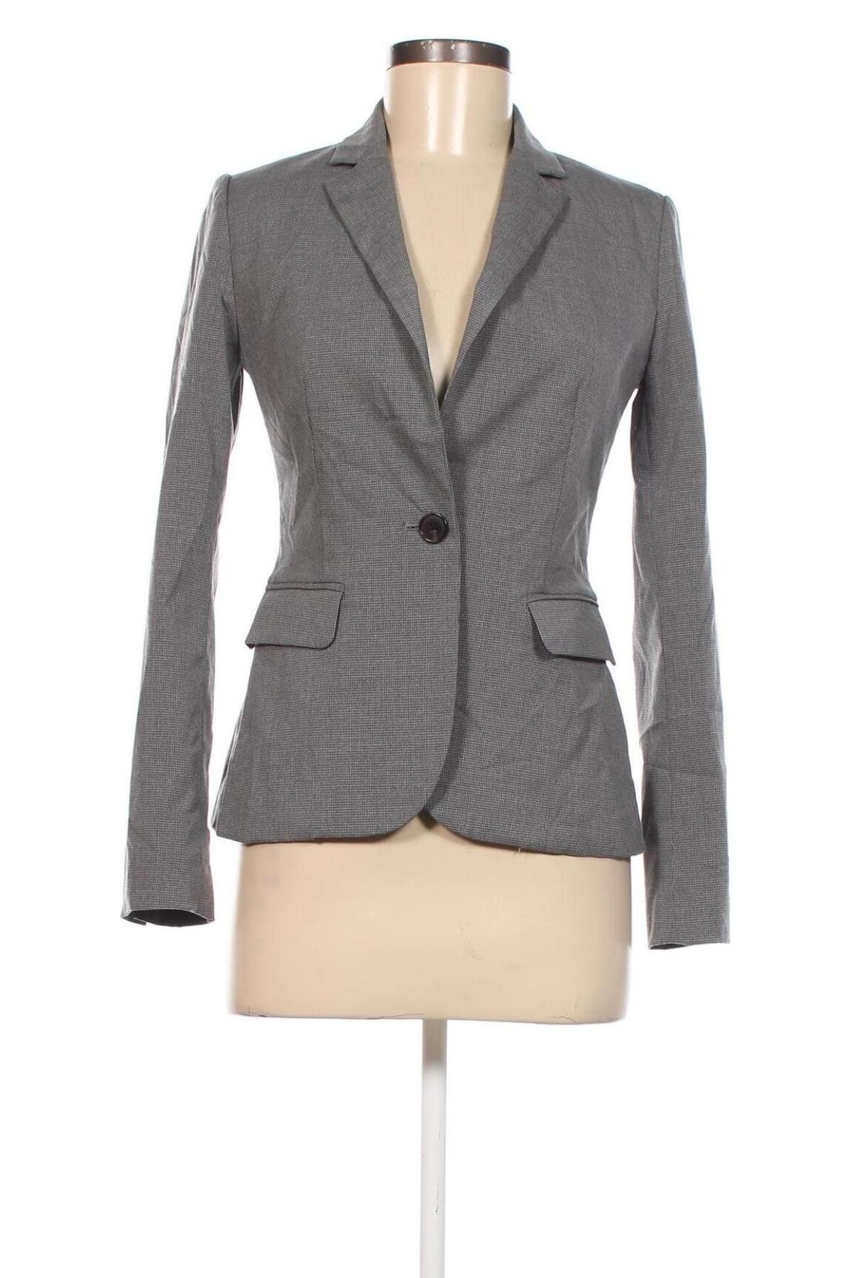 Дамско сако Zara, Размер XS, Цвят Сив, Цена 15,84 лв.