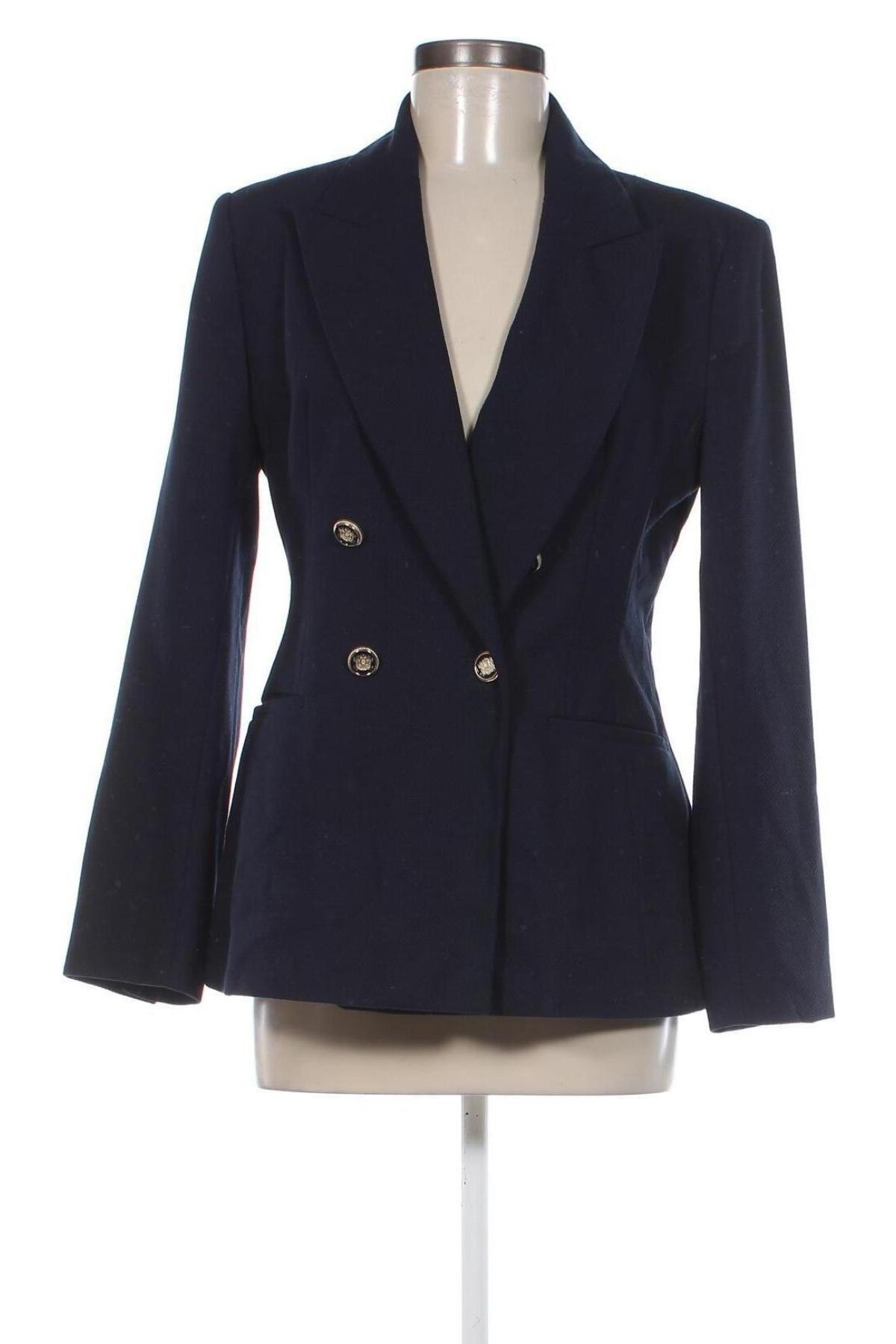 Damen Blazer Zara, Größe M, Farbe Blau, Preis 33,99 €