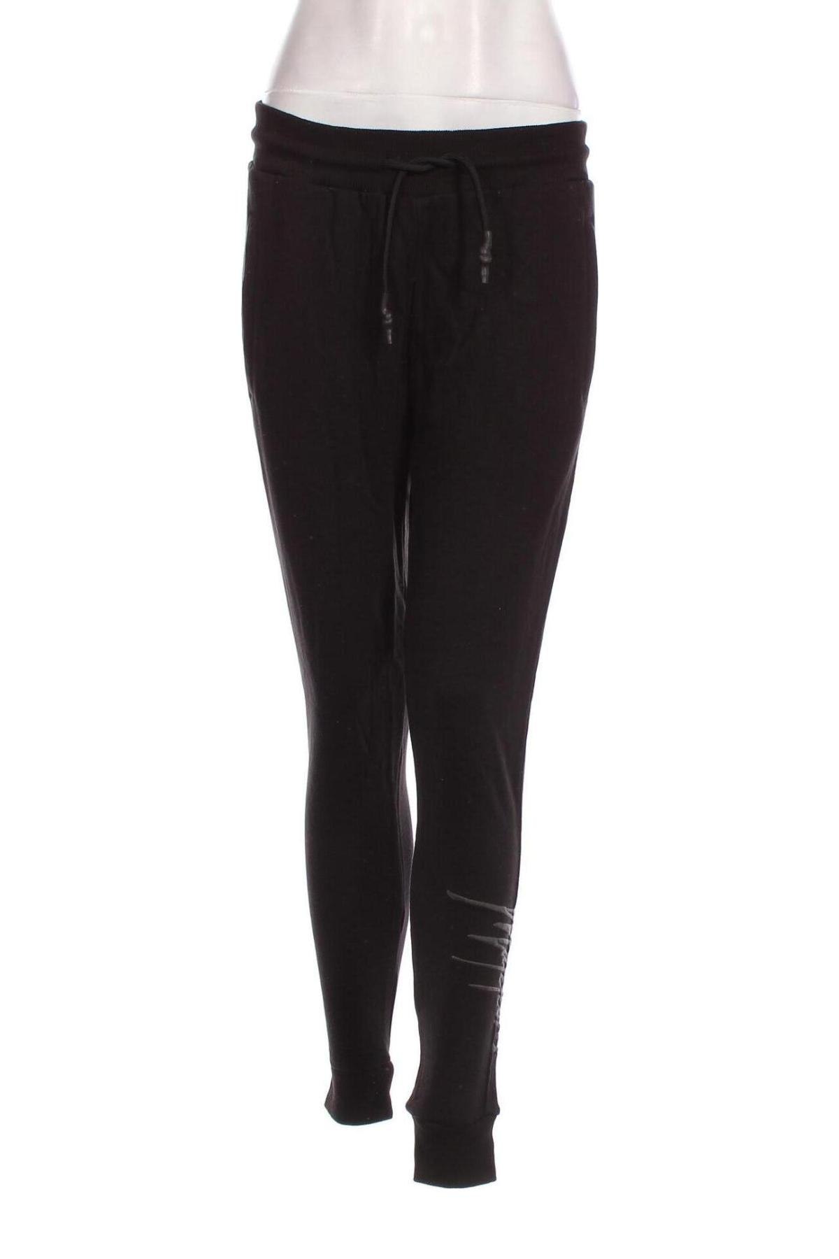 Γυναικείο αθλητικό παντελόνι, Μέγεθος M, Χρώμα Μαύρο, Τιμή 3,77 €