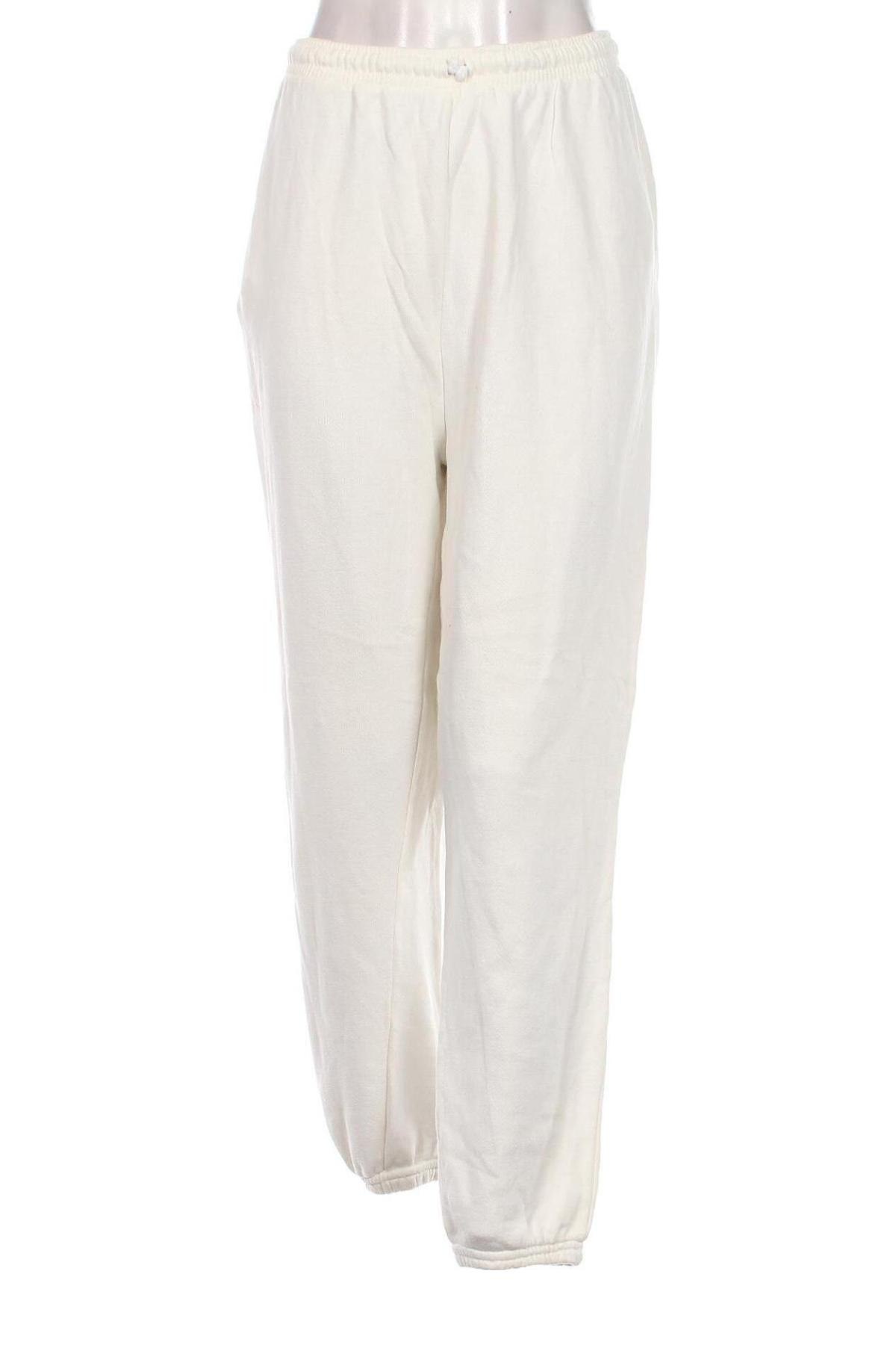 Γυναικείο αθλητικό παντελόνι, Μέγεθος XL, Χρώμα Εκρού, Τιμή 17,94 €