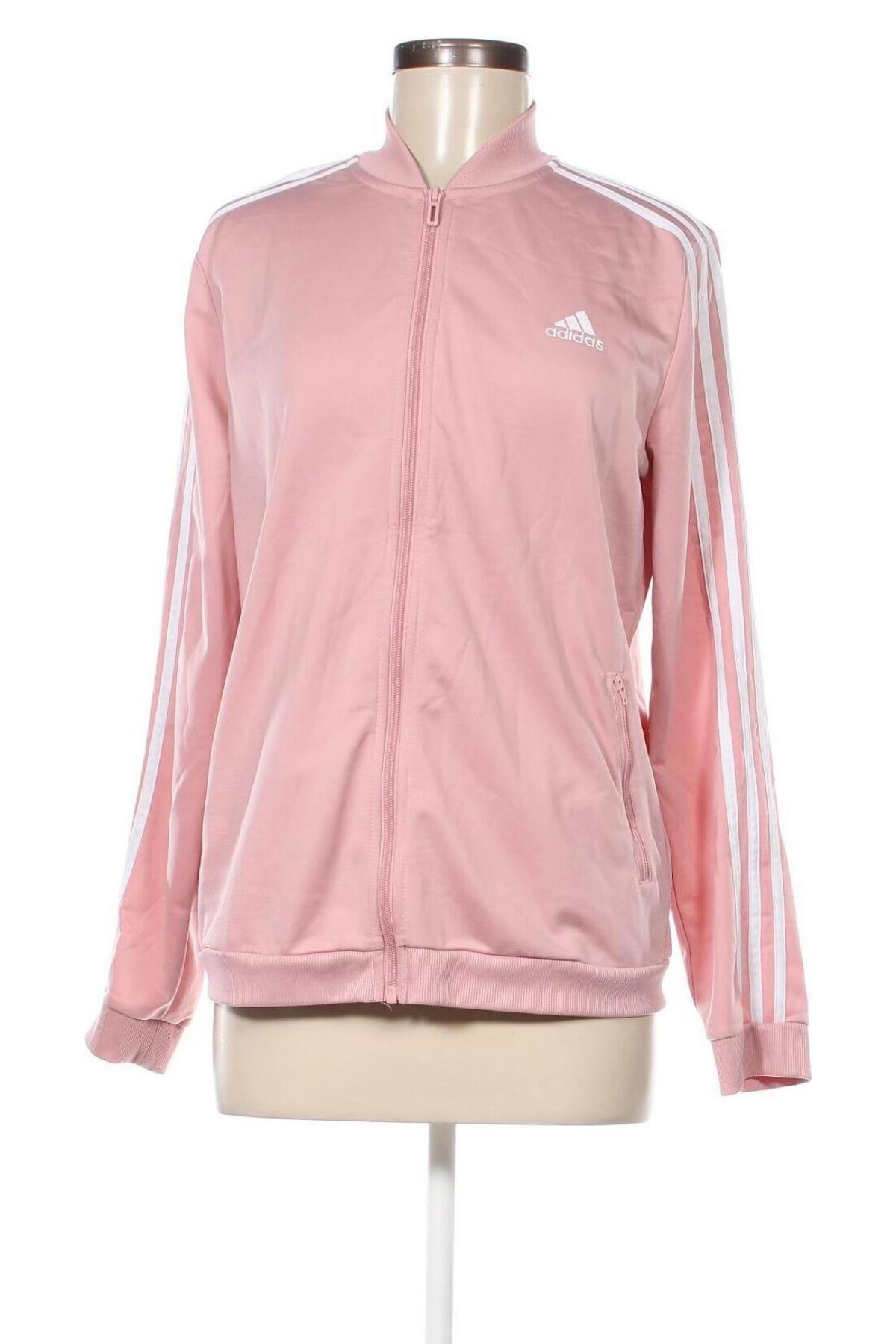 Damska bluza sportowa Adidas, Rozmiar L, Kolor Różowy, Cena 115,15 zł