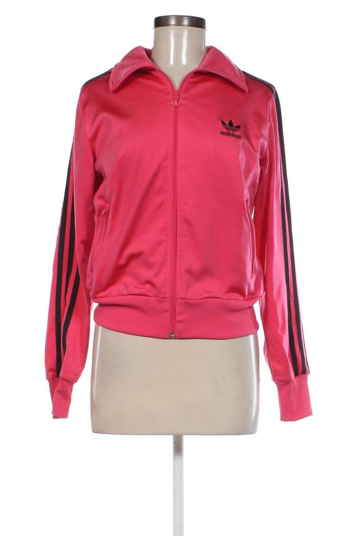 Bluză trening de femei Adidas Originals, Mărime L, Culoare Roz, Preț 110,52 Lei