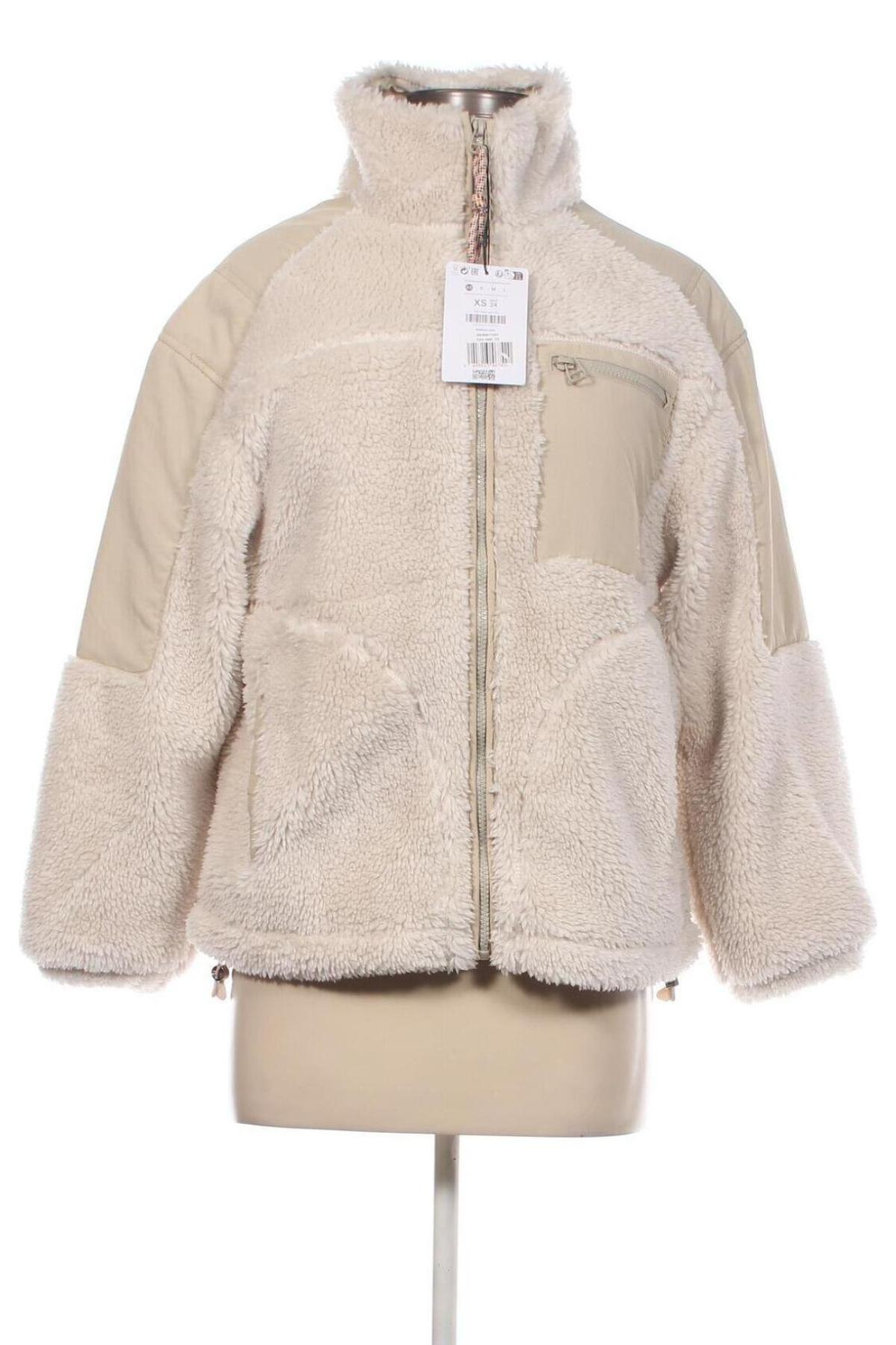 Damenjacke Bershka, Größe XS, Farbe Beige, Preis € 26,20