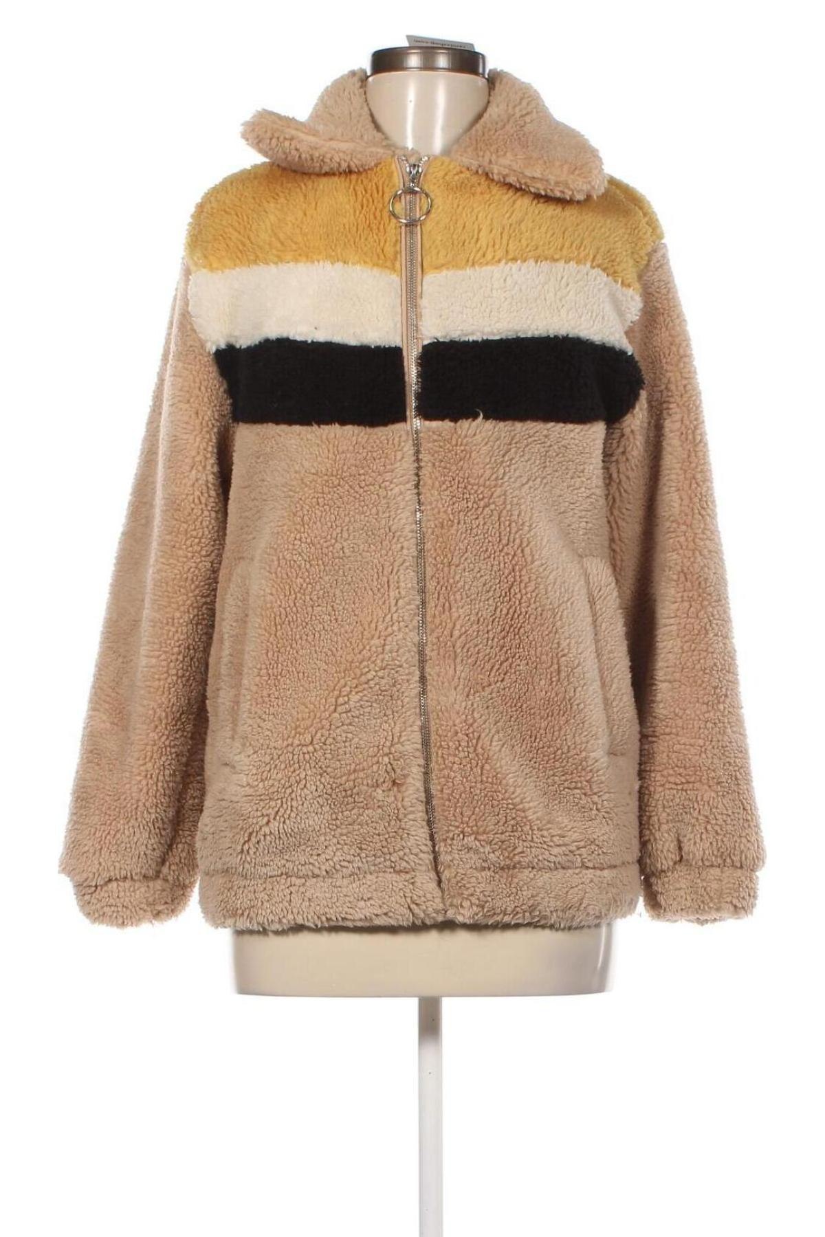 Damenjacke Bershka, Größe XS, Farbe Beige, Preis 14,49 €