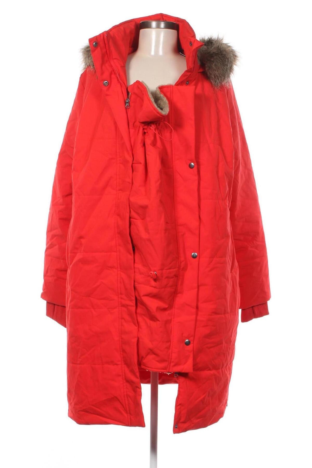 Γυναικείο μπουφάν Bpc Bonprix Collection, Μέγεθος L, Χρώμα Κόκκινο, Τιμή 24,76 €