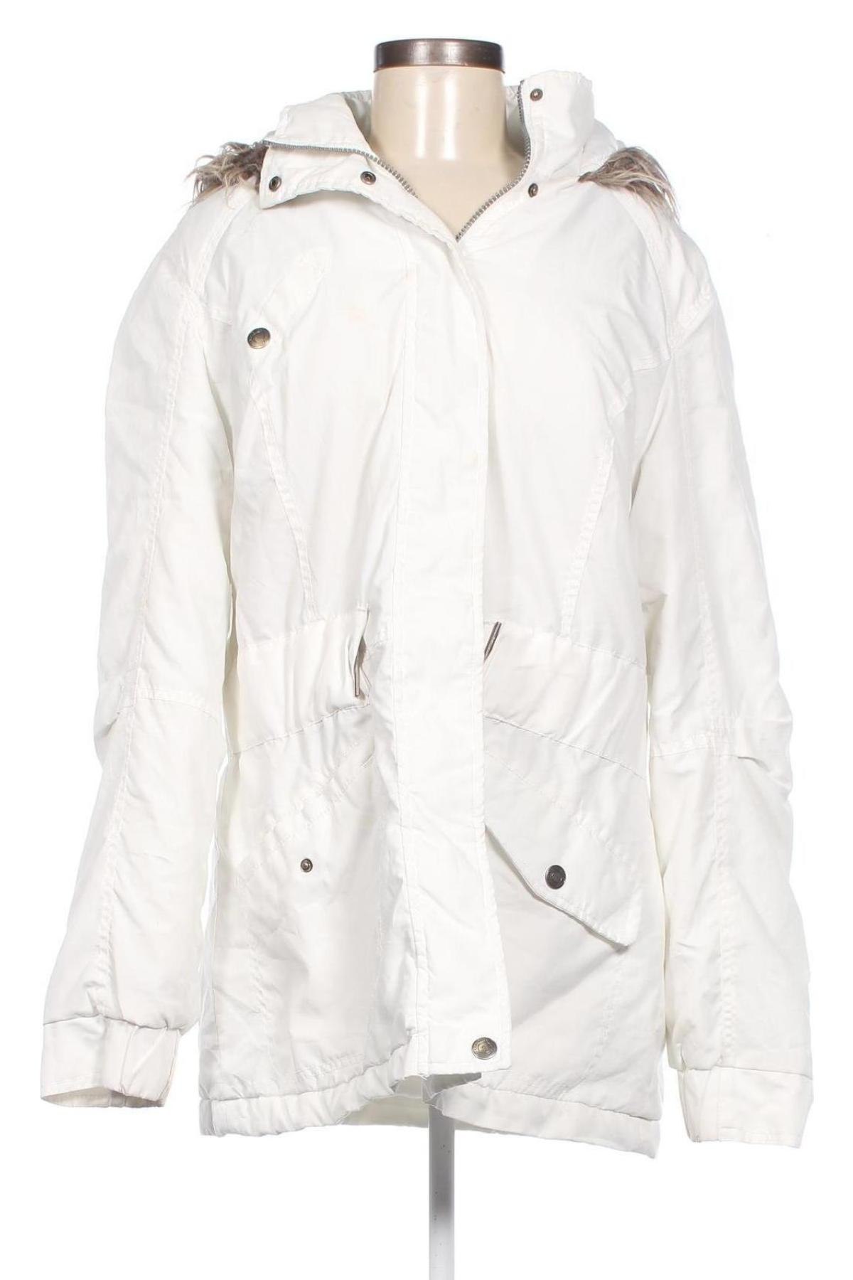 Γυναικείο μπουφάν Colours Of The World, Μέγεθος XXL, Χρώμα Λευκό, Τιμή 17,94 €