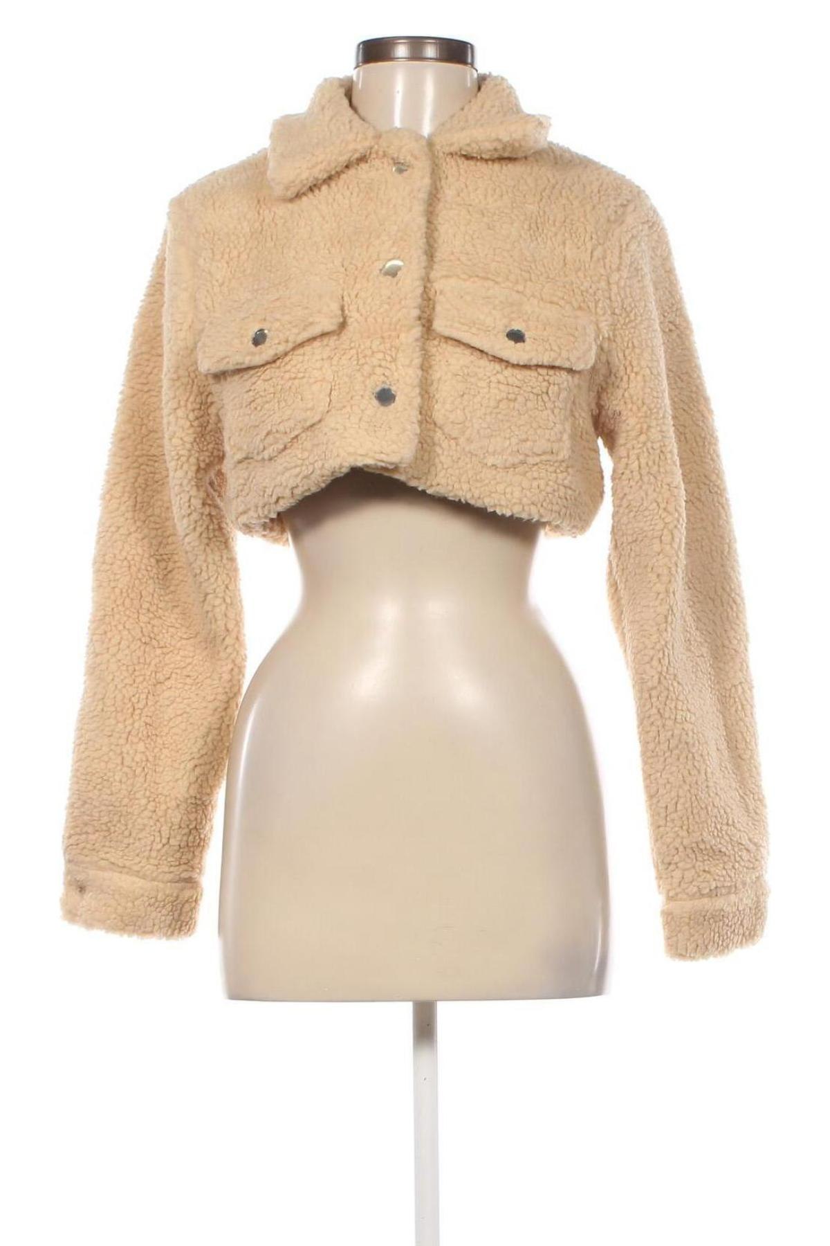 Damenjacke Fashion nova, Größe S, Farbe Beige, Preis € 53,58