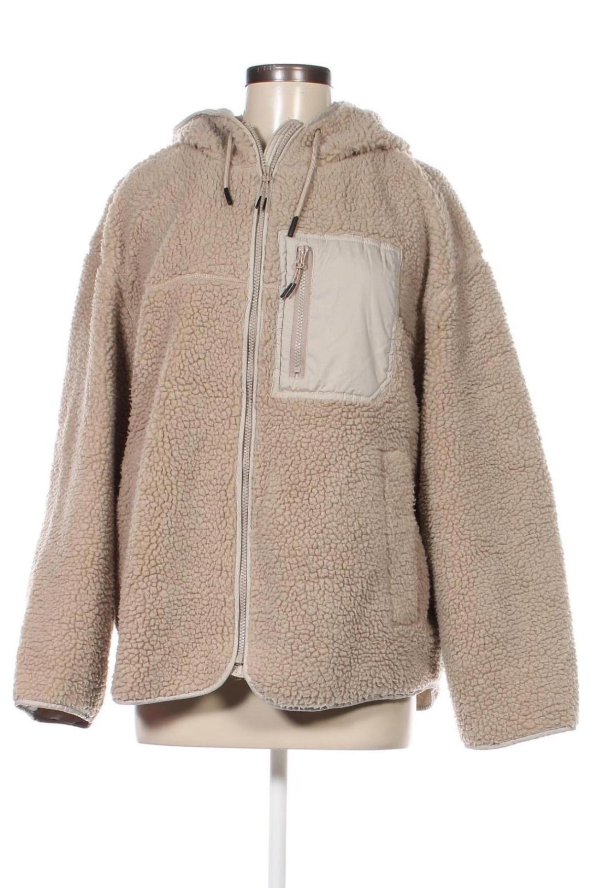 Γυναικείο μπουφάν H&M, Μέγεθος L, Χρώμα  Μπέζ, Τιμή 12,56 €