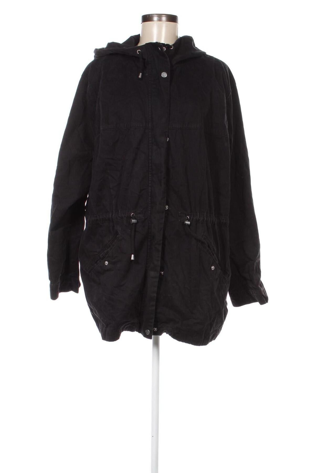 Γυναικείο μπουφάν H&M, Μέγεθος XXL, Χρώμα Μαύρο, Τιμή 13,36 €