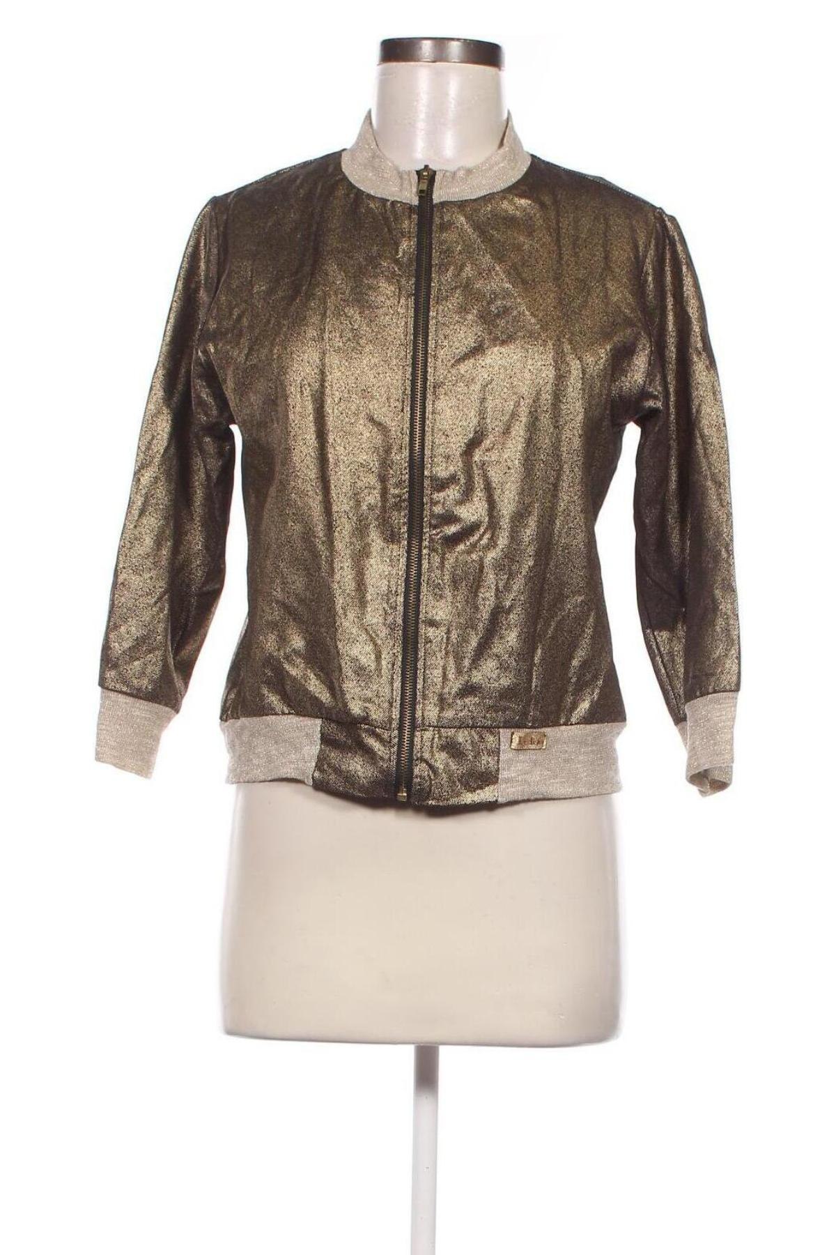 Γυναικείο μπουφάν Indigo, Μέγεθος M, Χρώμα Χρυσαφί, Τιμή 13,50 €
