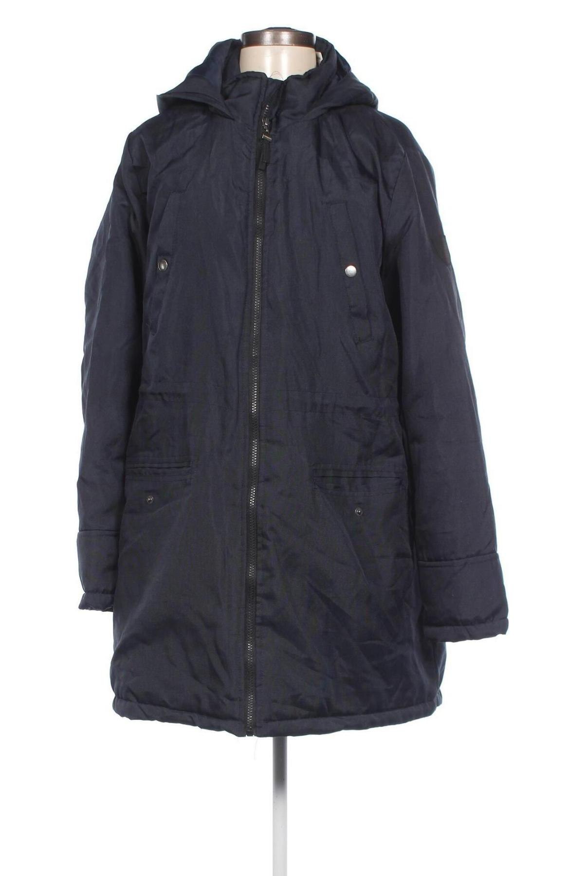 Γυναικείο μπουφάν Jean Pascale, Μέγεθος XL, Χρώμα Μπλέ, Τιμή 16,86 €