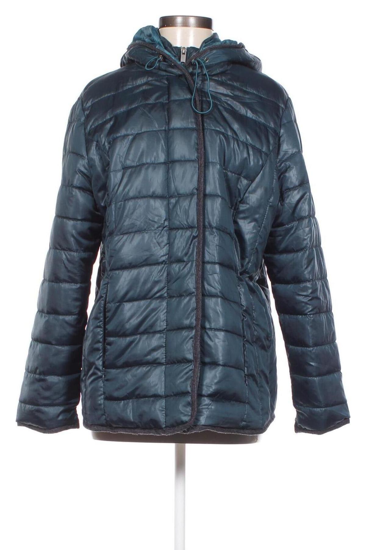 Γυναικείο μπουφάν Laura Torelli, Μέγεθος XL, Χρώμα Μπλέ, Τιμή 20,09 €